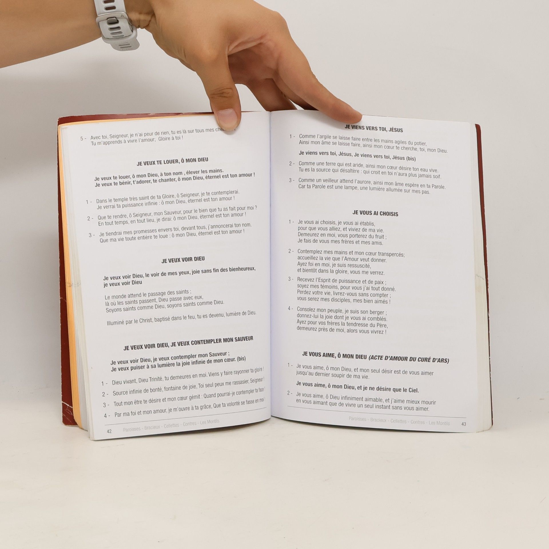 Collectif d'auteurs Carnet de chants des secteurs pastoraux de Bracieux, Cellettes, Contres, Les Montils