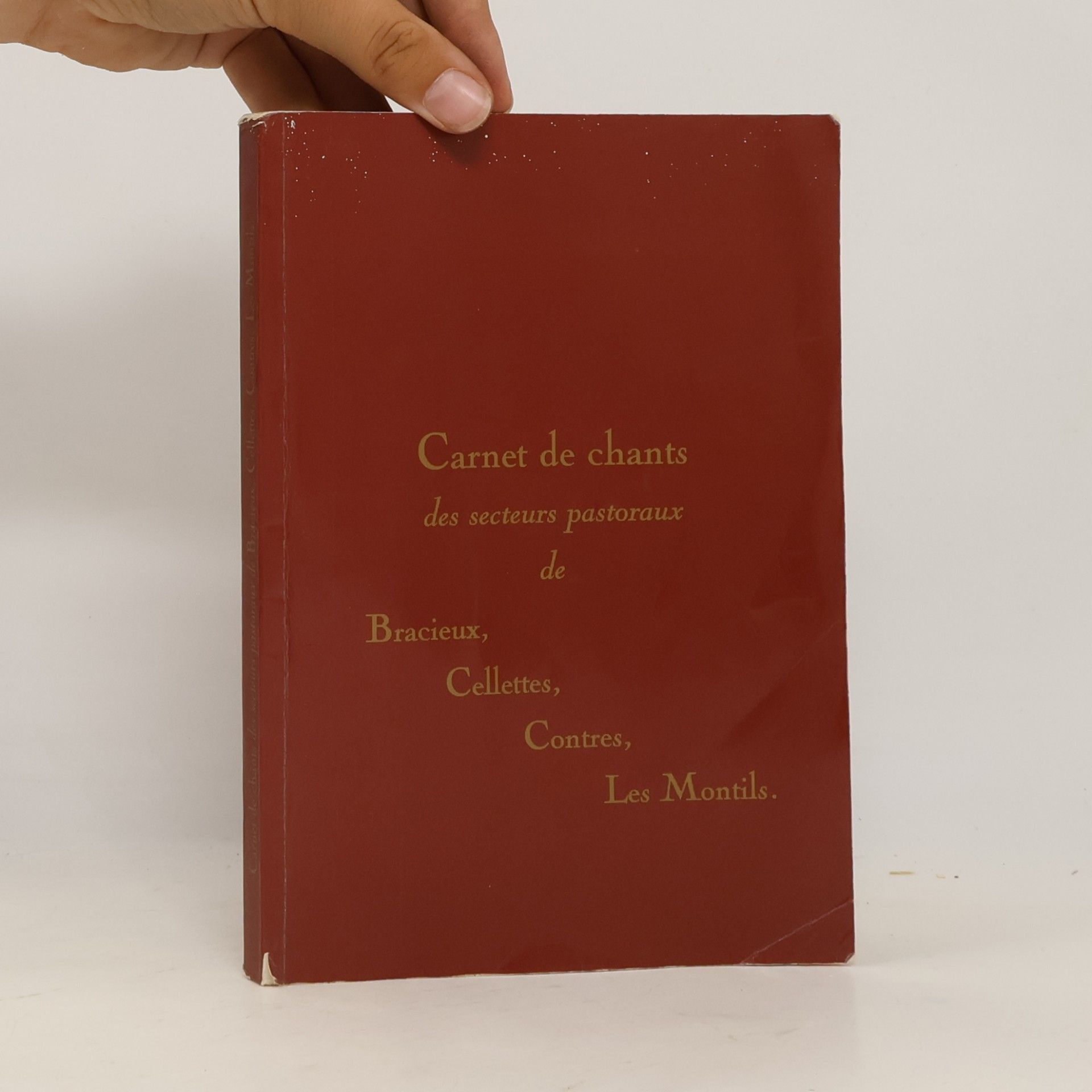 Collectif d'auteurs Carnet de chants des secteurs pastoraux de Bracieux, Cellettes, Contres, Les Montils