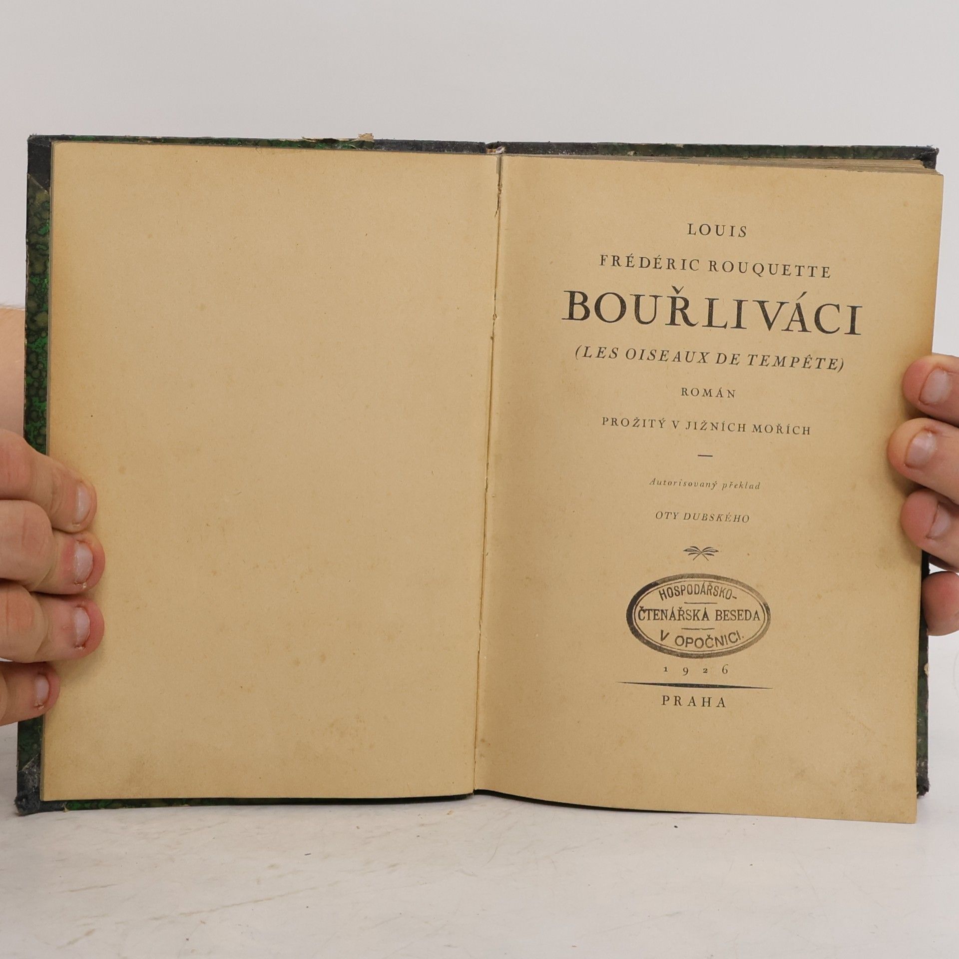 Louis-Frédéric Rouquette Bouřliváci