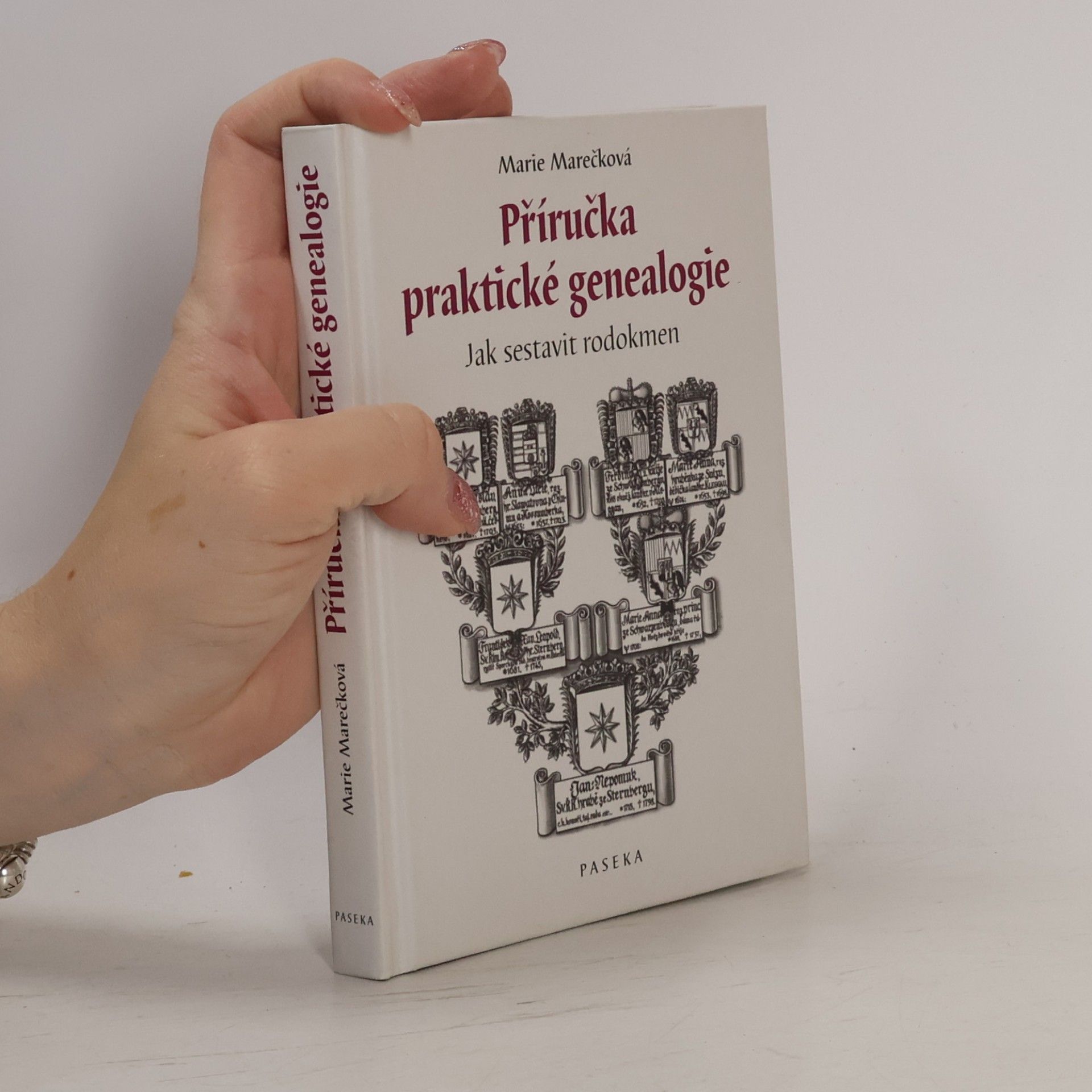 Marie Marečková Příručka praktické genealogie