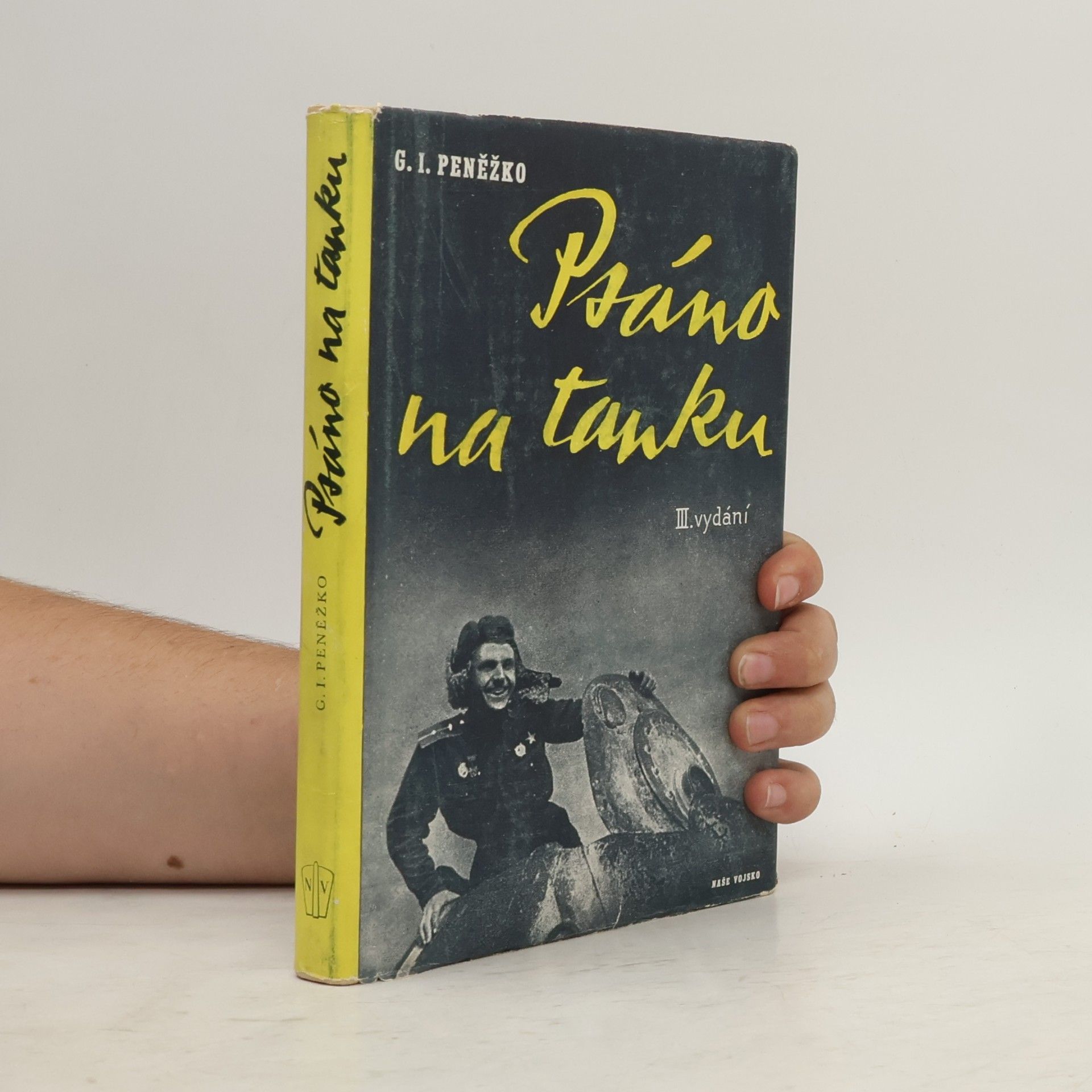 G. I. Penežko Psáno na tanku