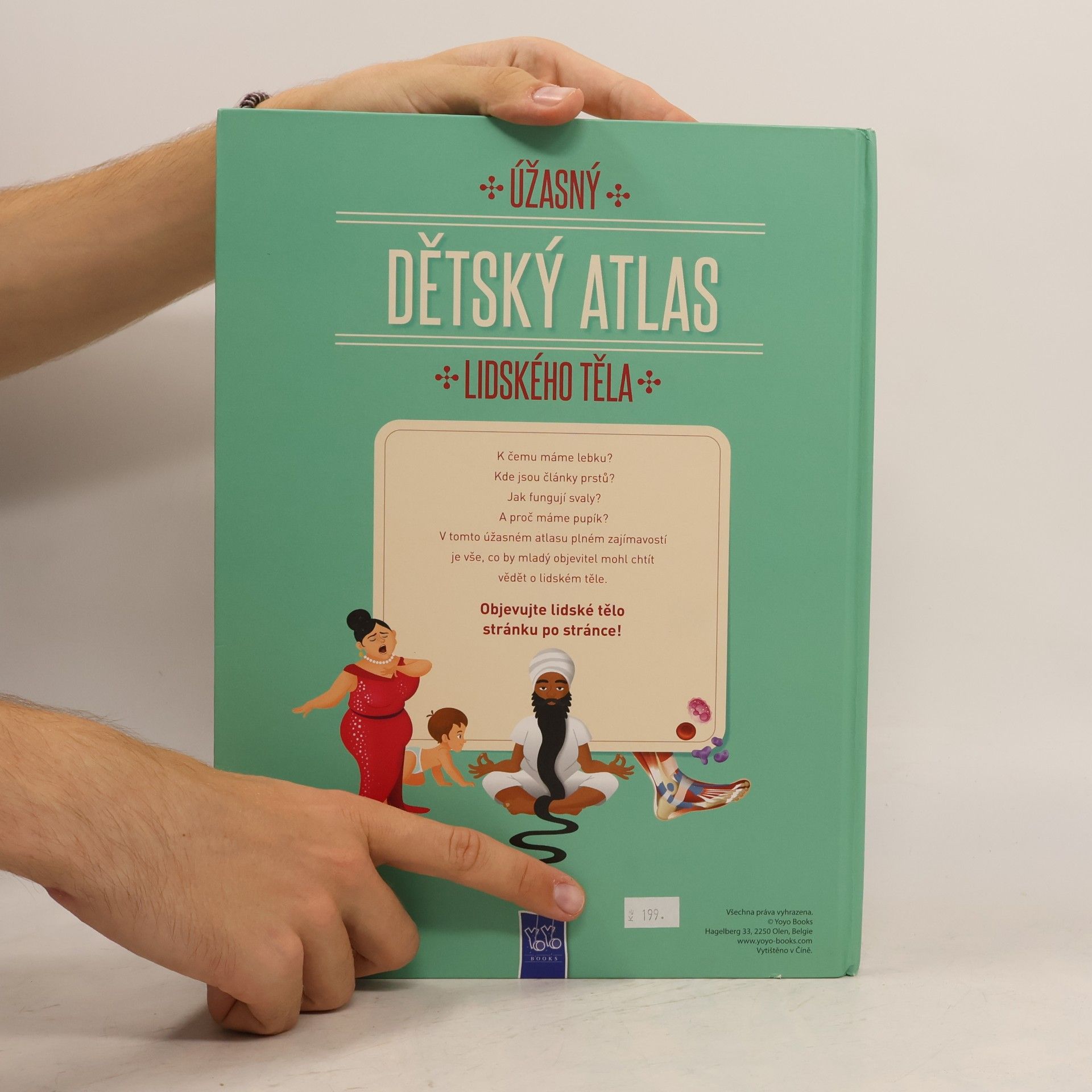 Autorenkollektiv Úžasný dětský atlas lidského těla