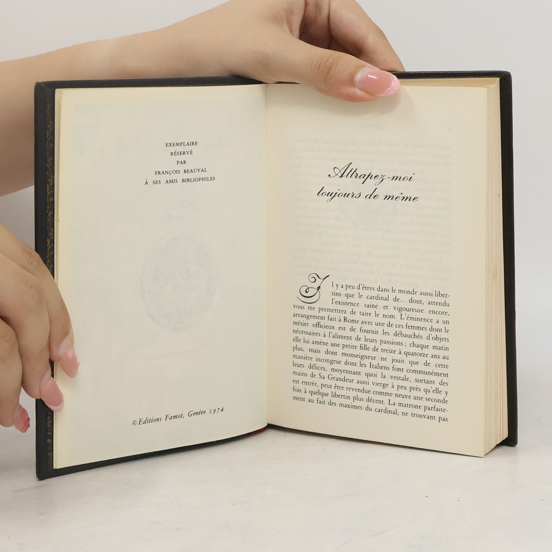 Donatien Alphonse François marquis de Sade Contes licencieux