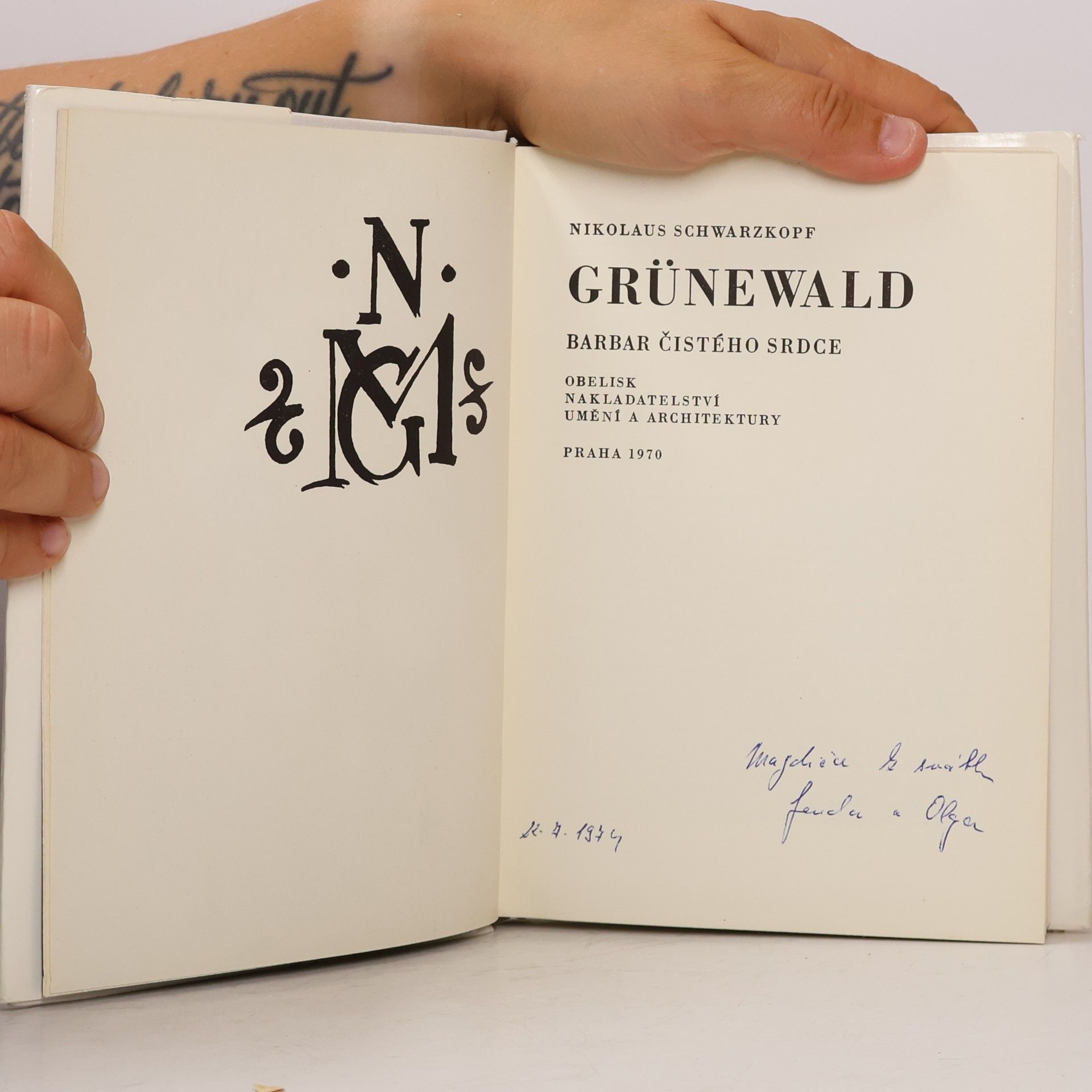 Nikolaus Schwarzkopf Grünewald. Barbar čistého srdce