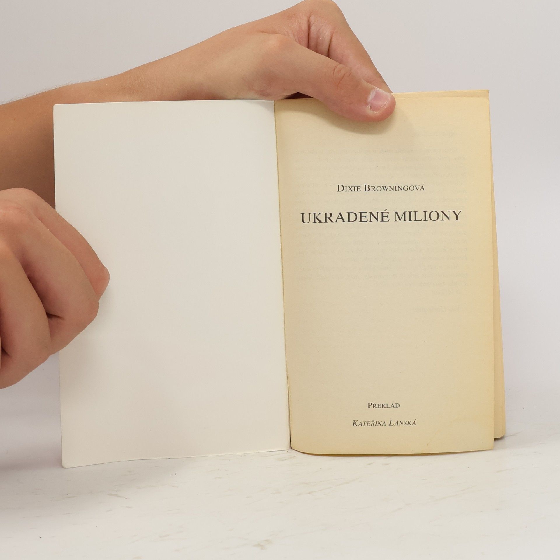 Dixie Browning Ukradené miliony