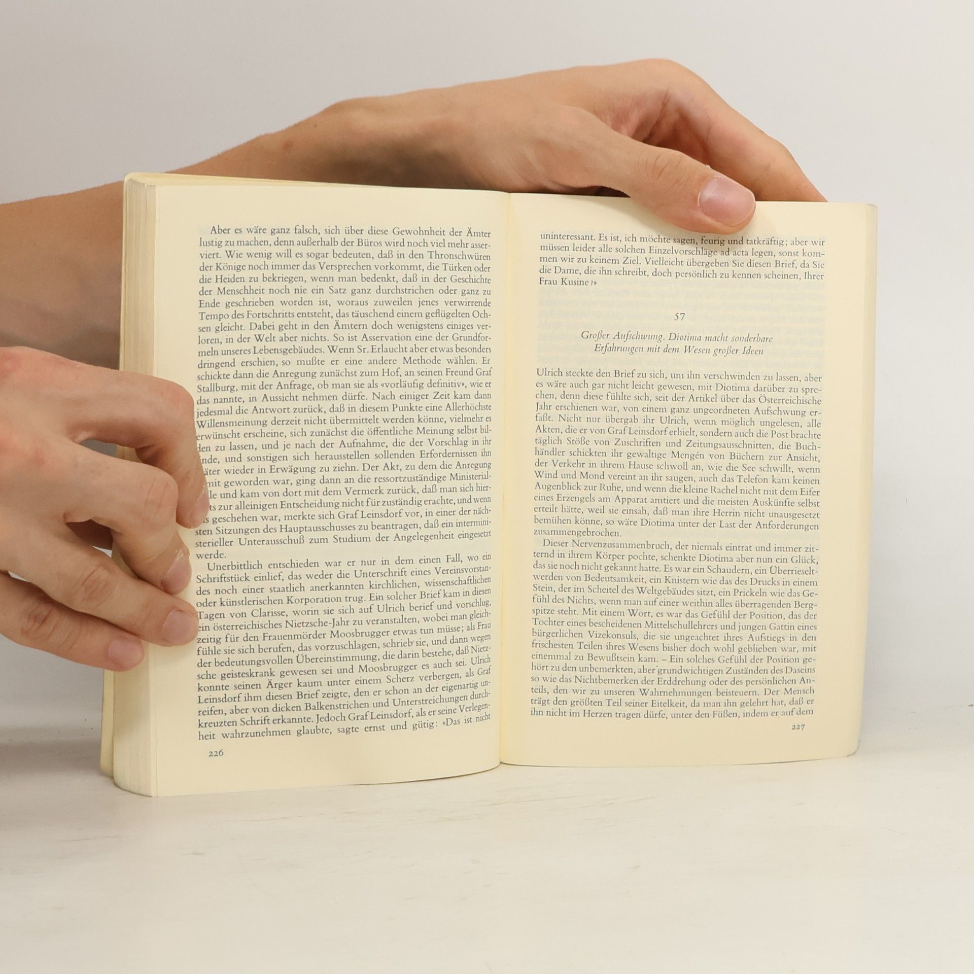 Robert Musil Der Mann ohne Eigenschaften, Roman 1.-2.