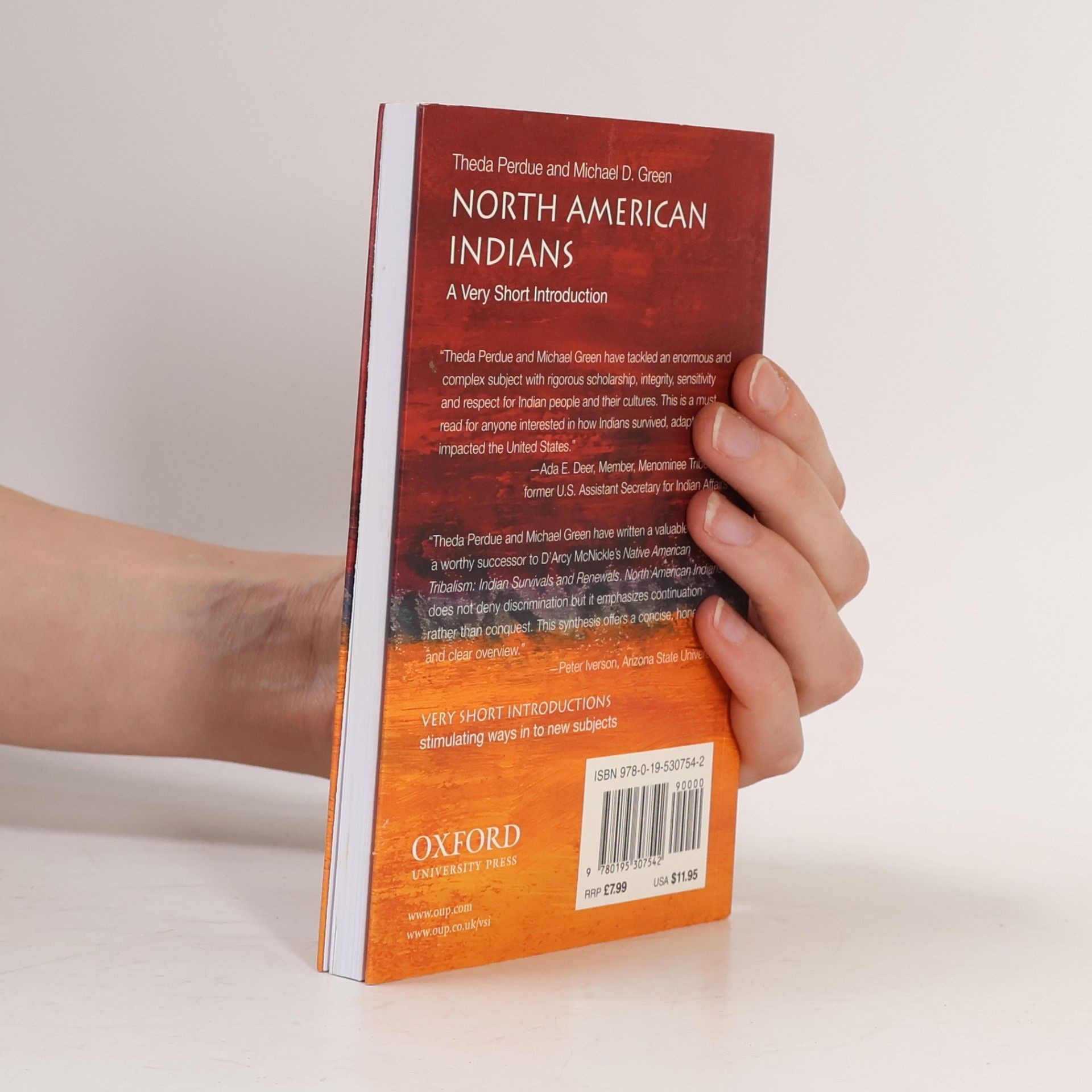 Theda Perdue North American Indians. A Very Short Introduction
