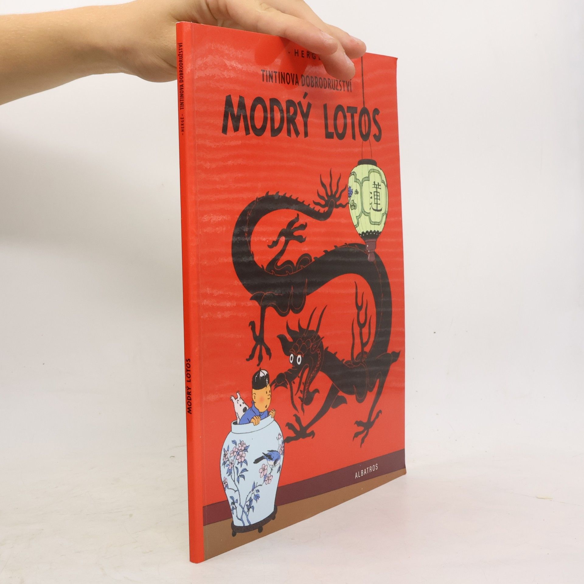 Hergé Modrý lotos
