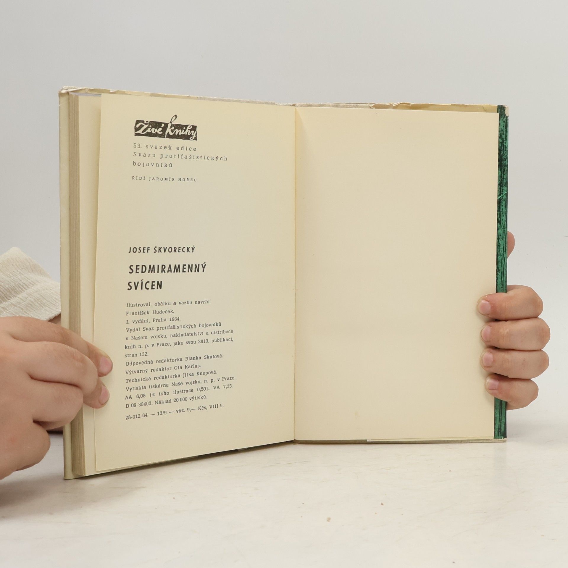 Josef Škvorecký Sedmiramenný svícen