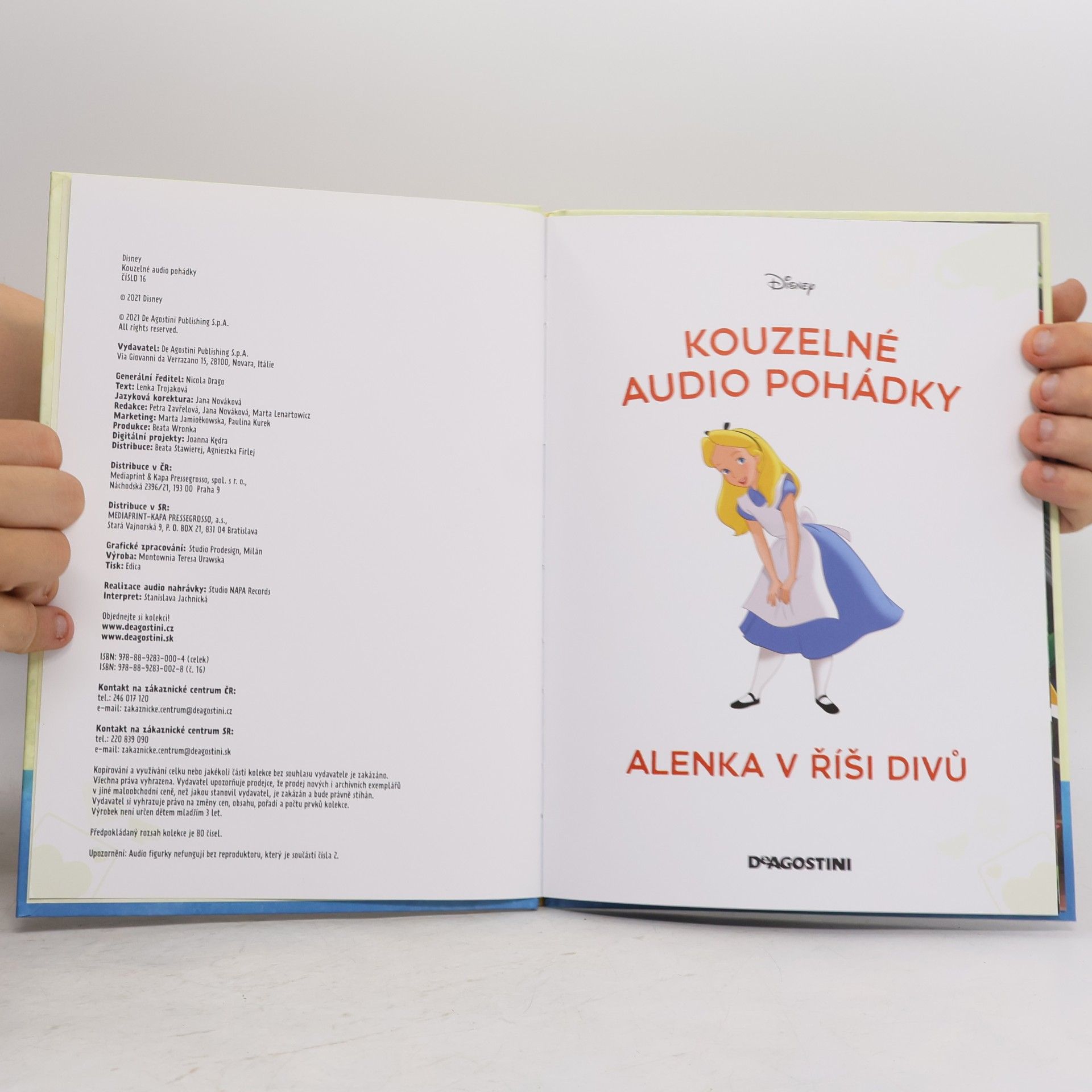 Kolektiv autorů Kouzelné audio pohádky 16. Alenka v říši divů