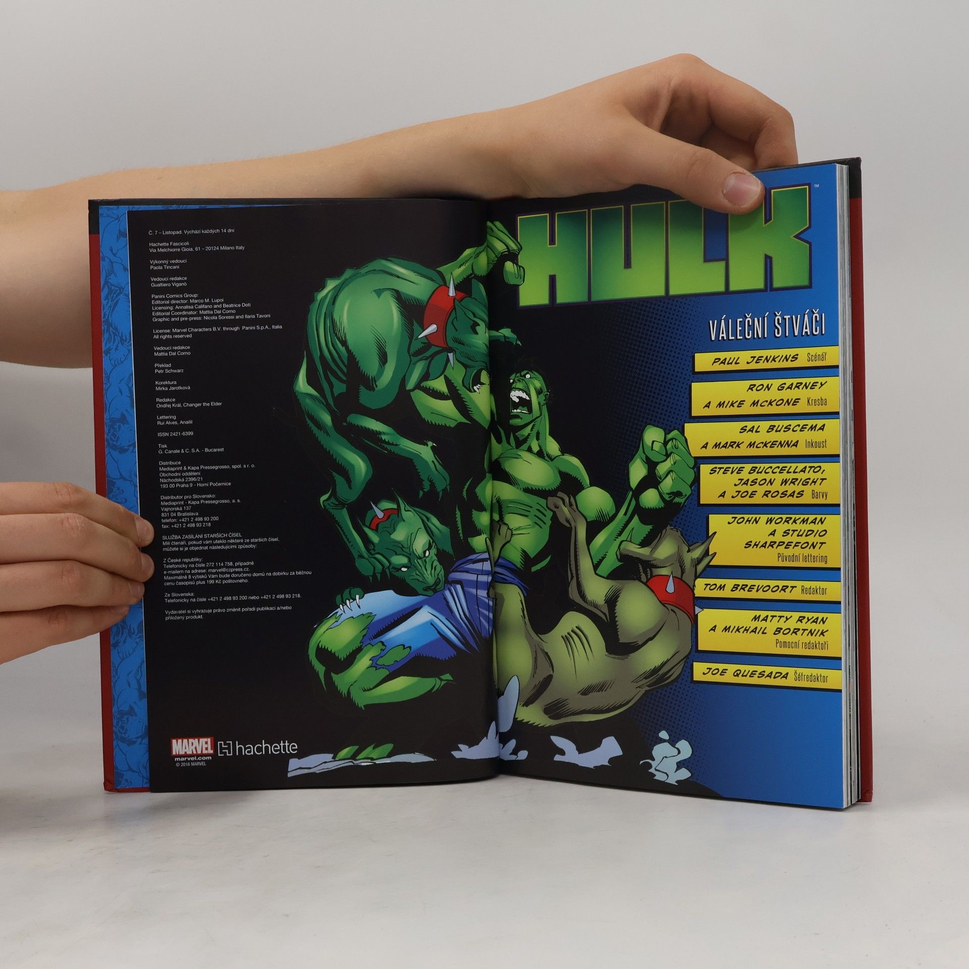 Paul Jenkins Nejmocnější hrdinové Marvelu 7. Hulk