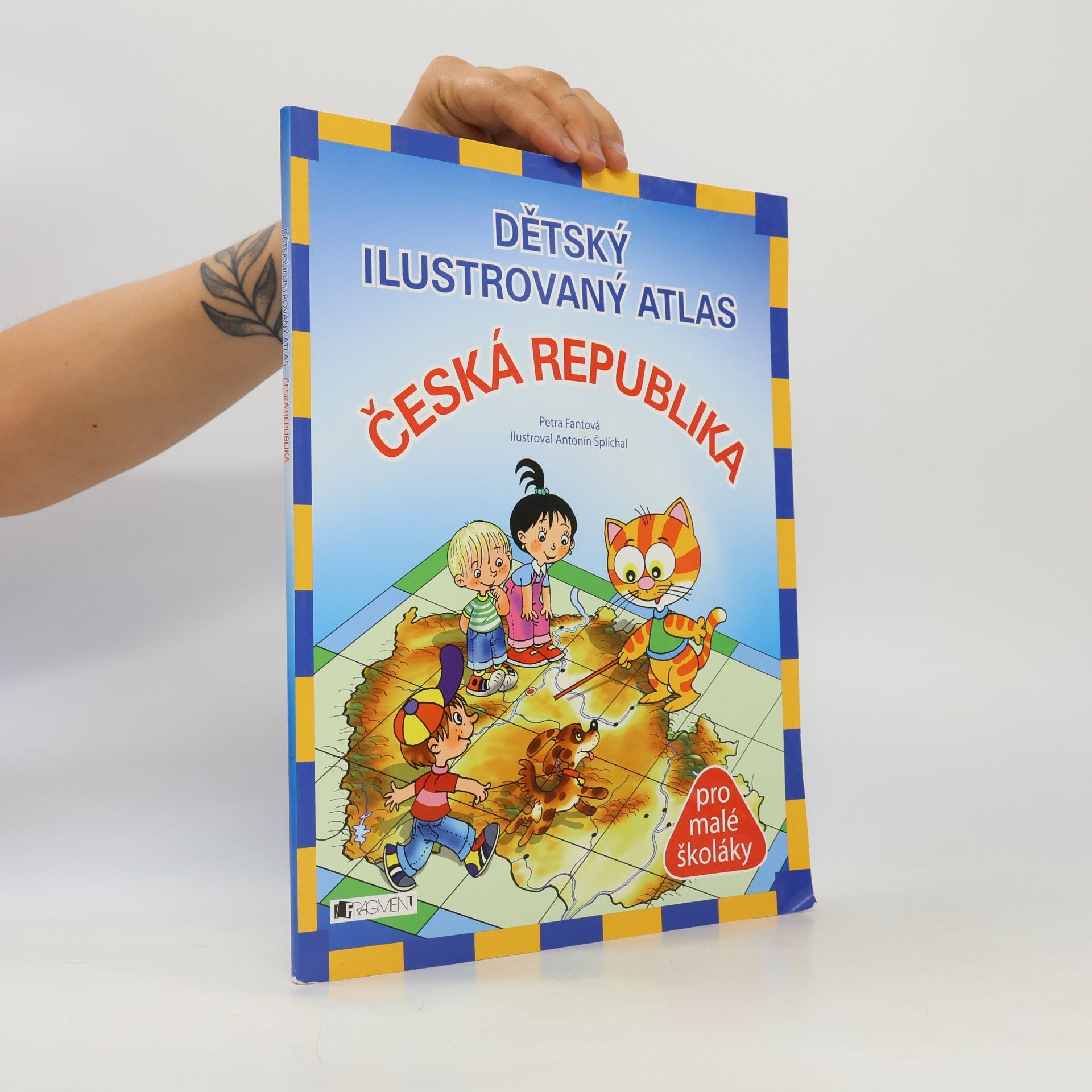 Pláničková Fantová Petra Dětský ilustrovaný atlas: Česká republika