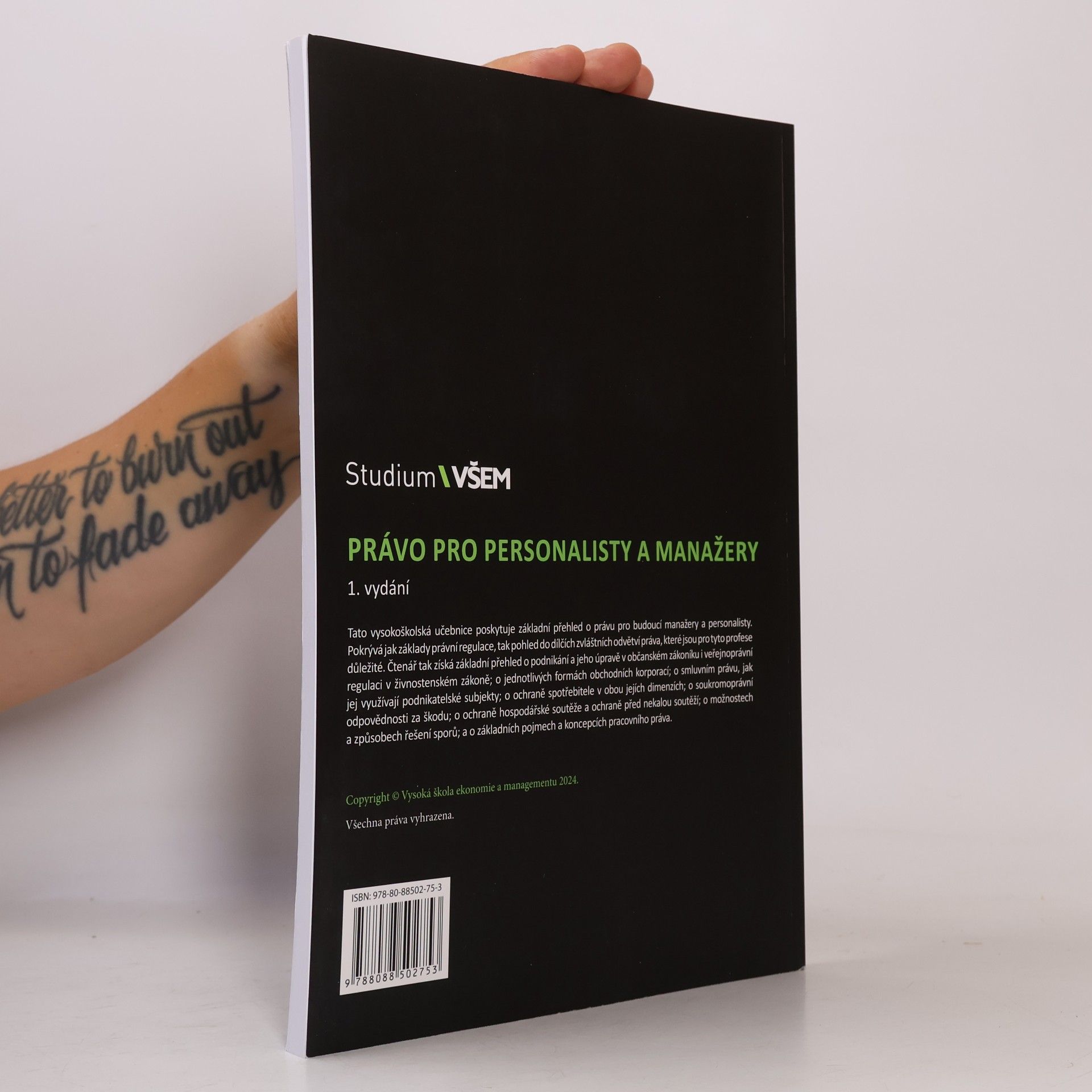Barbora Vlachová Právo pro personalisty a manažery