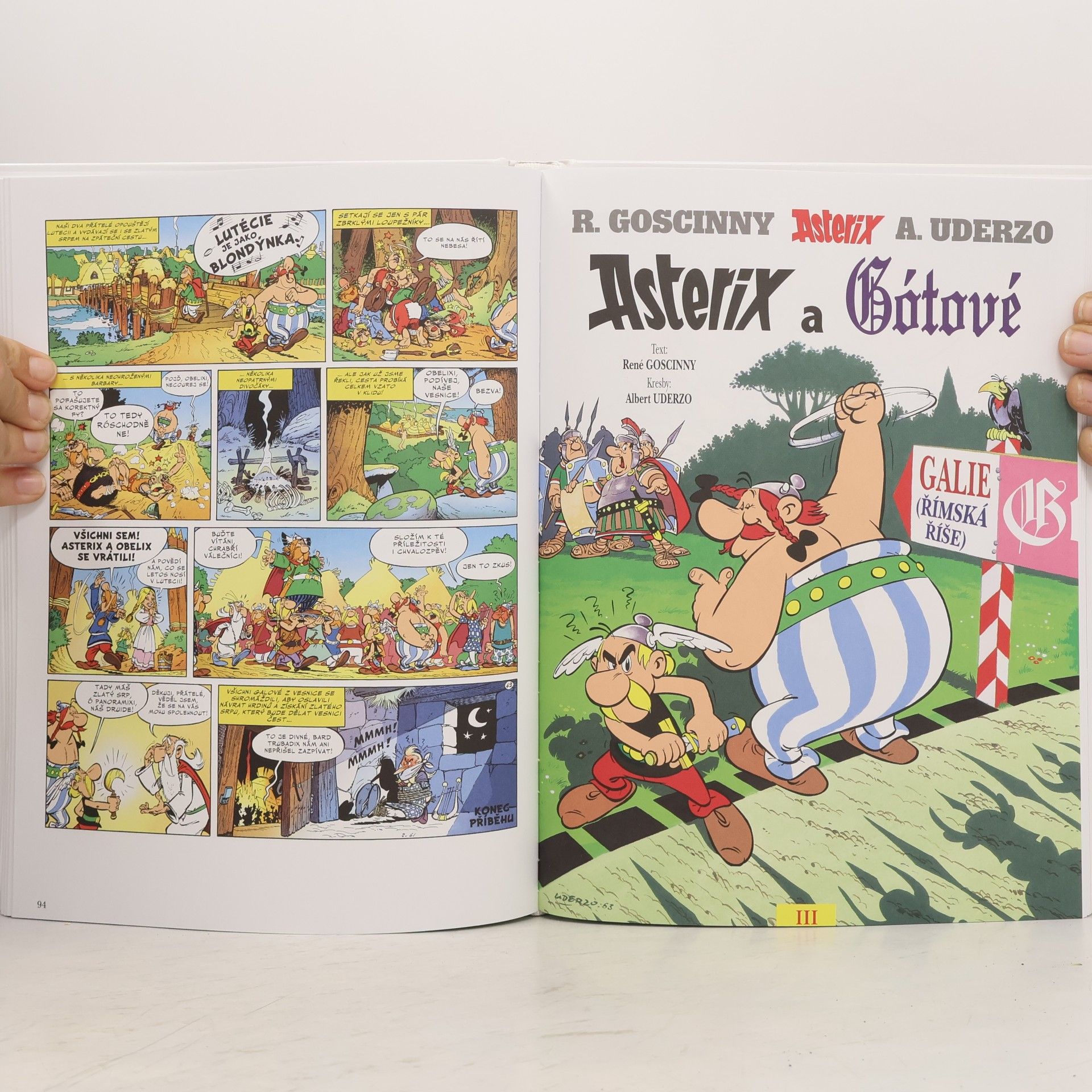 Albert Uderzo Asterix I-IV