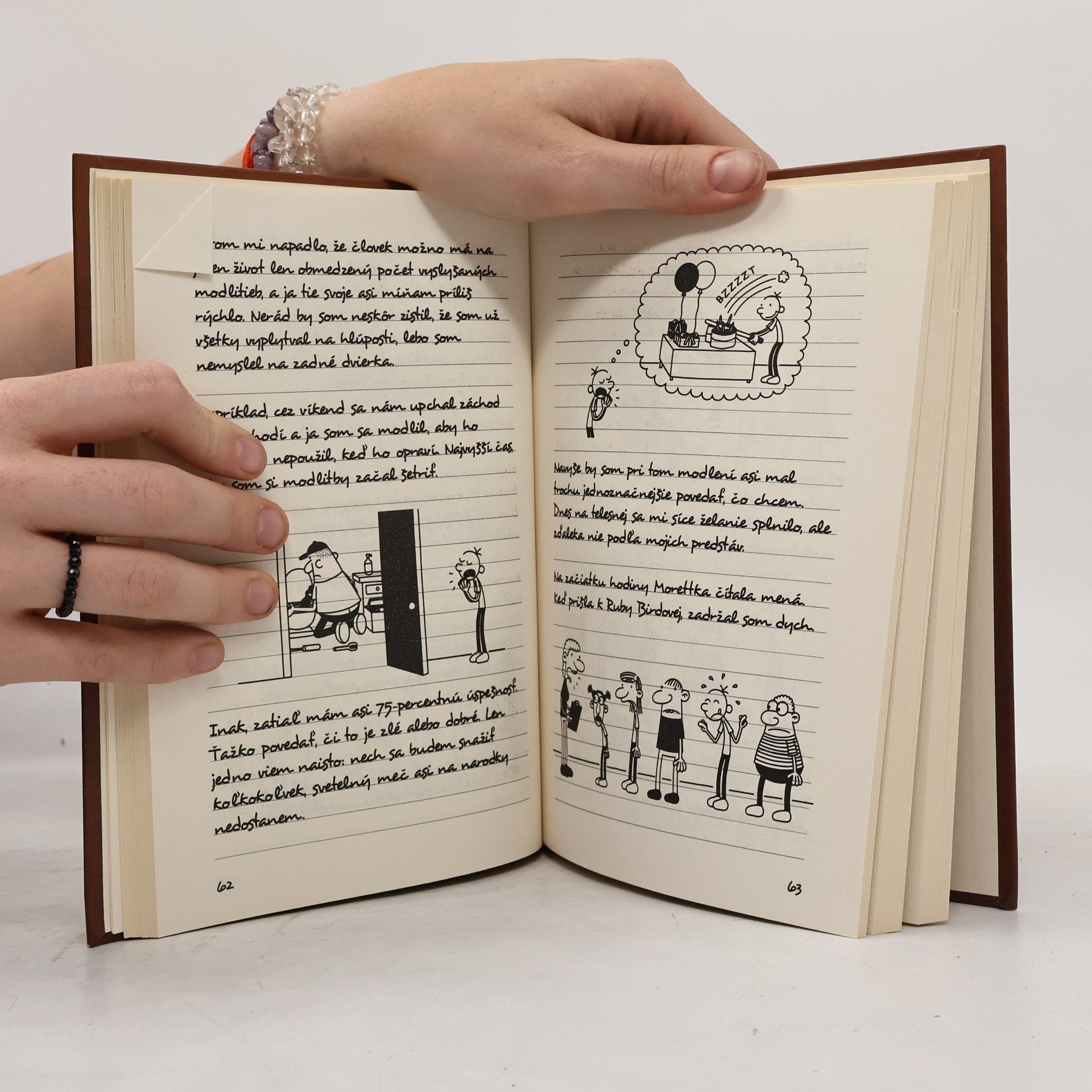 Jeff Kinney Denník odvážneho bojka 7. Piate koleso na voze