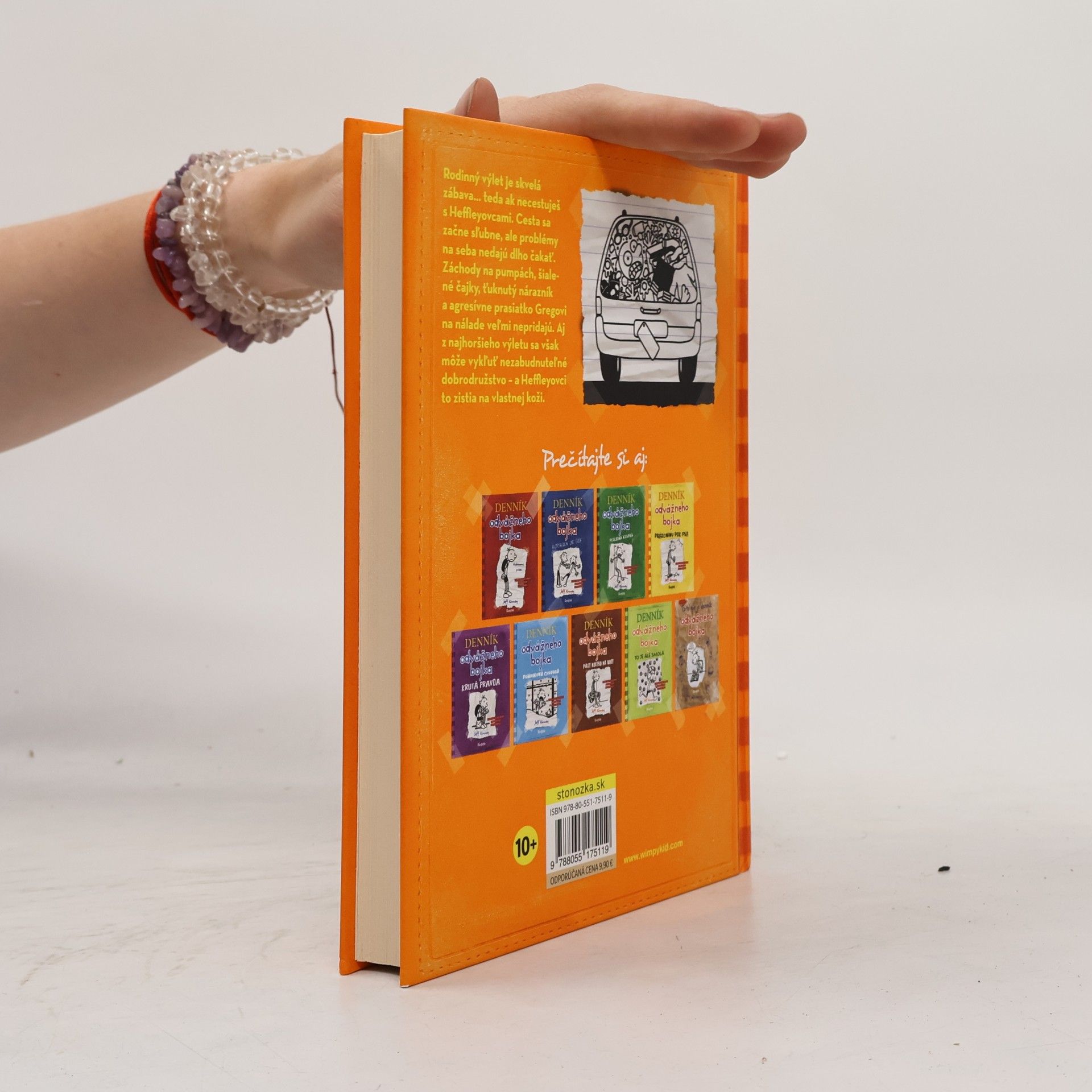 Jeff Kinney Denník odvážneho bojka 9 : dlhá cesta