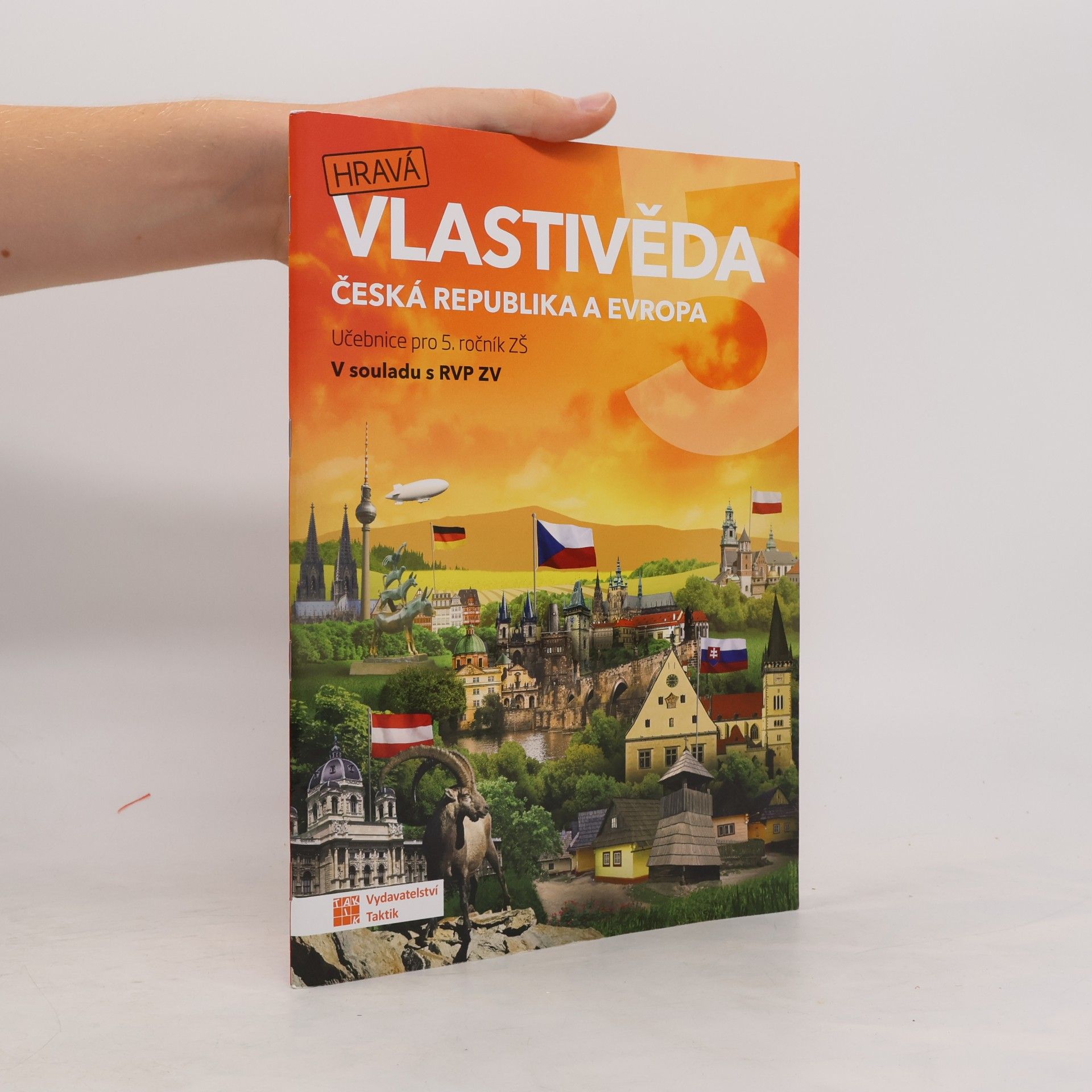 Kolektiv autorů Hravá vlastivěda 5 Učebnice Česká republika a Evropa