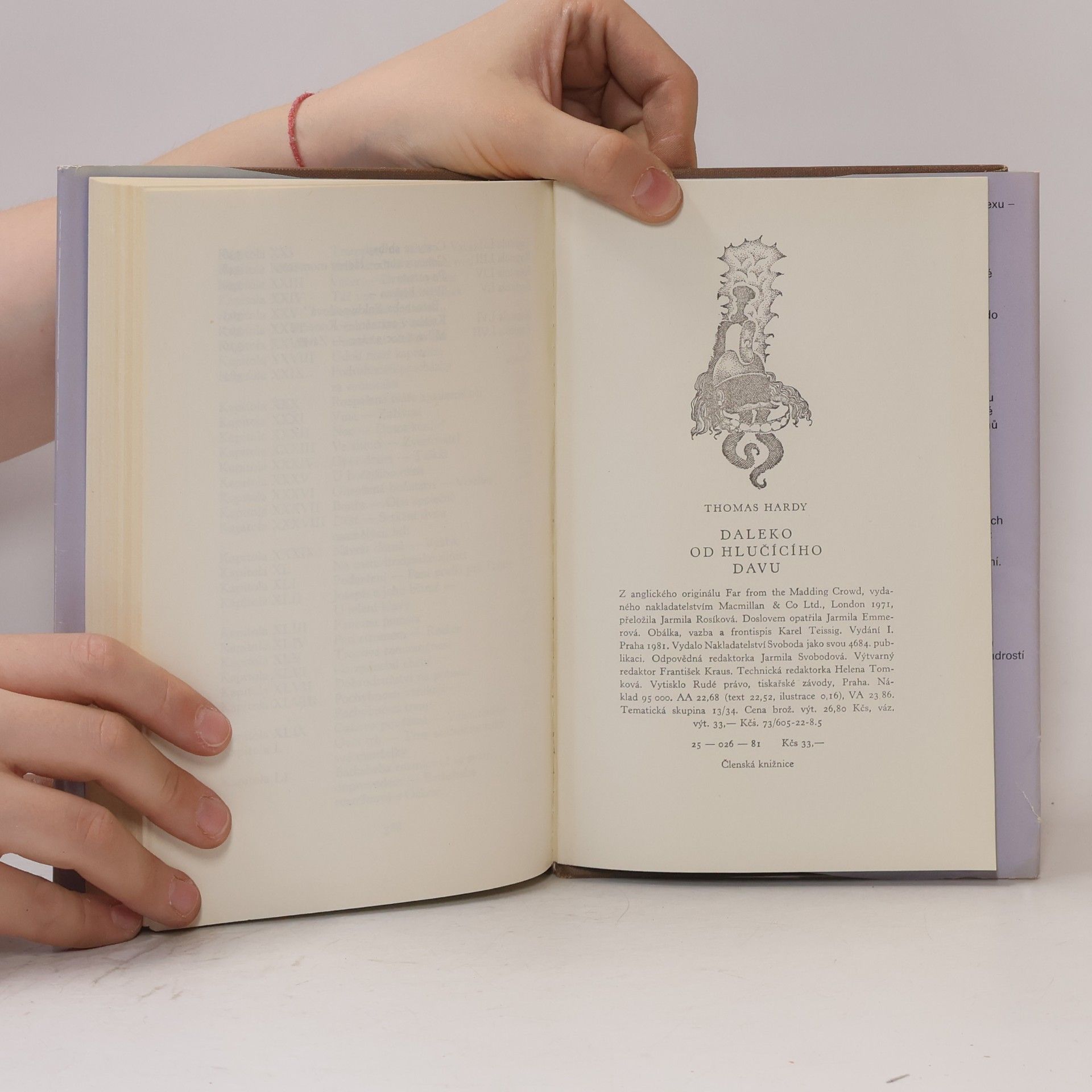Thomas Hardy Daleko od hlučícího davu