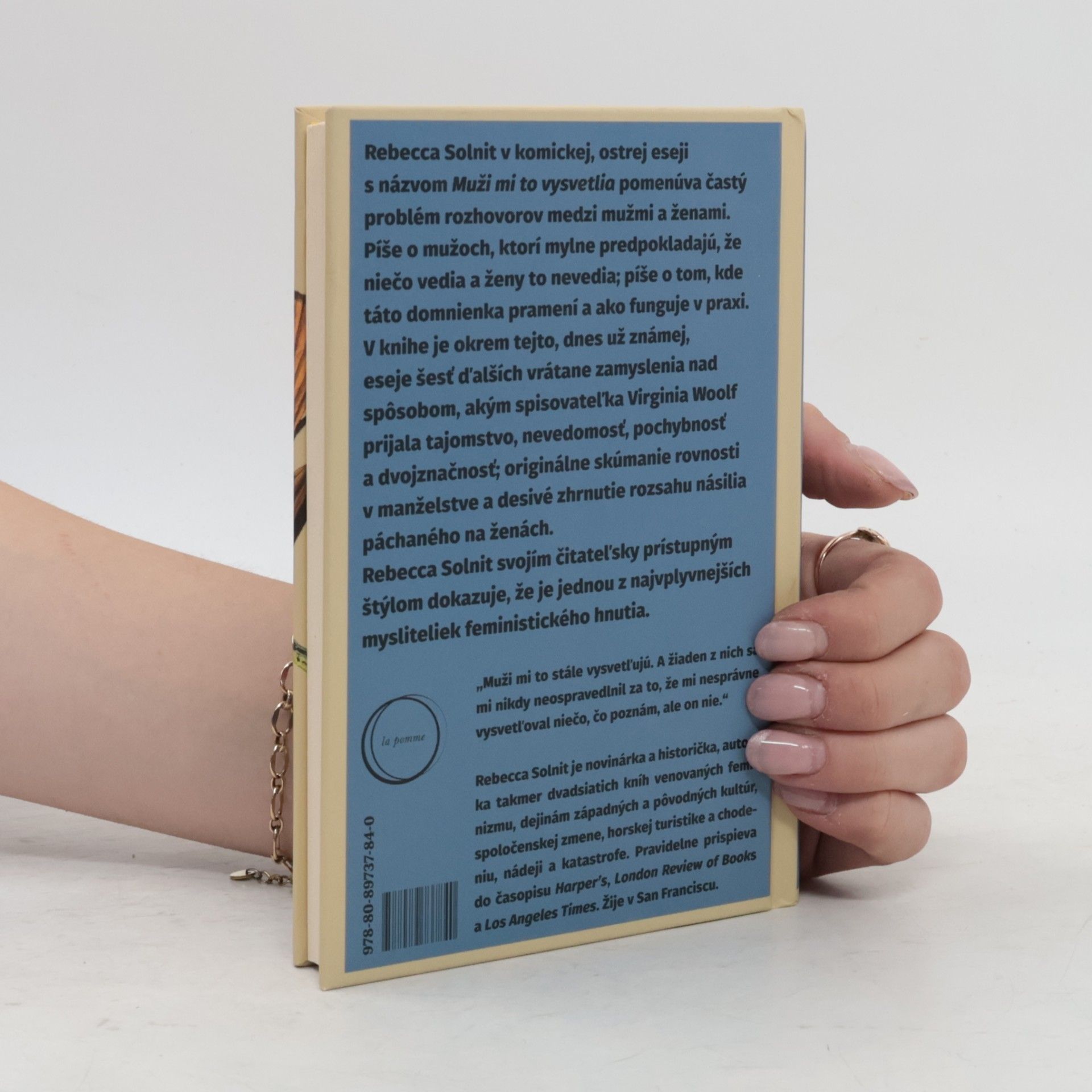 Rebecca Solnit Muži mi to vysvetlia