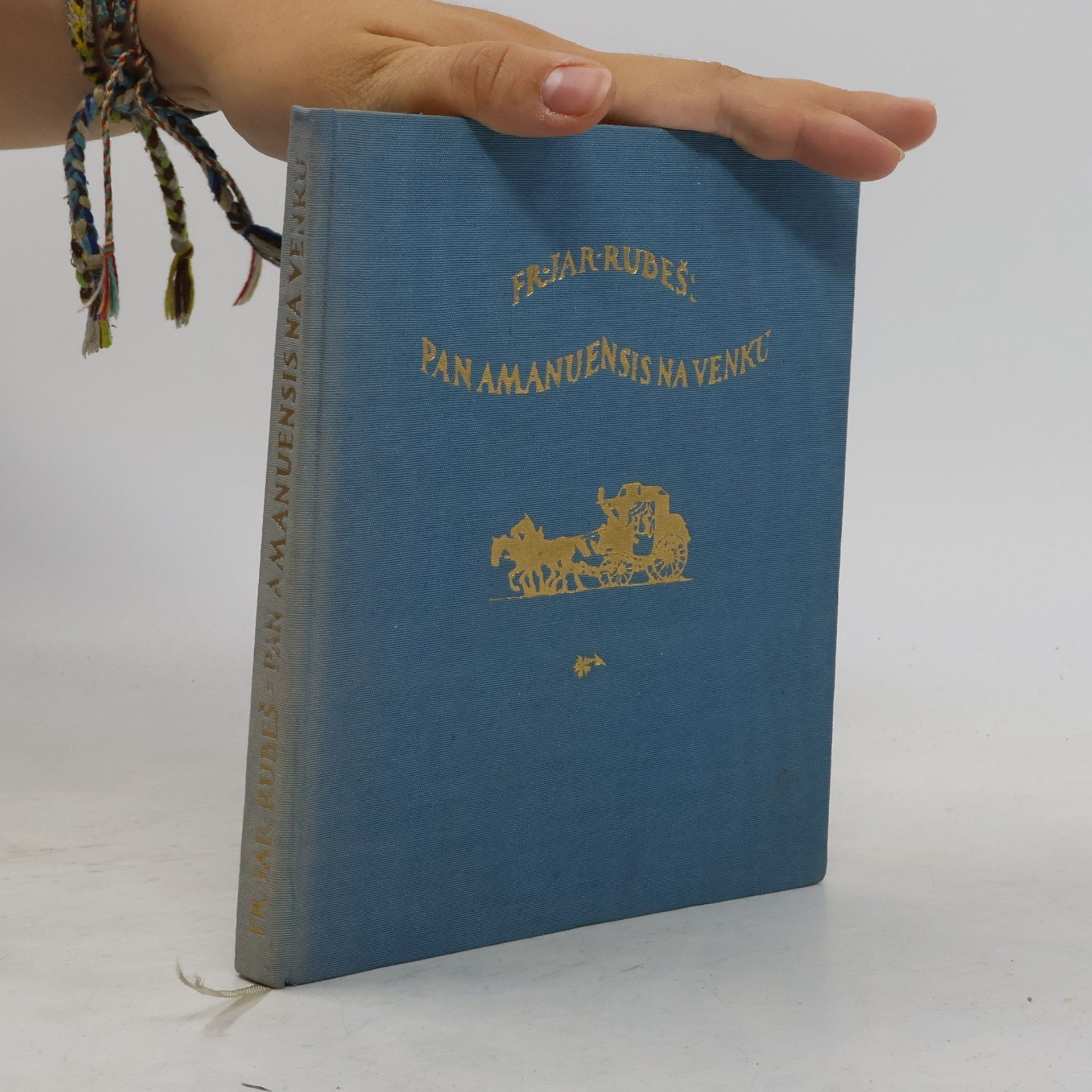 František Jaromír Rubeš Pan Amanuensis na venku, aneb, Putování za novelou