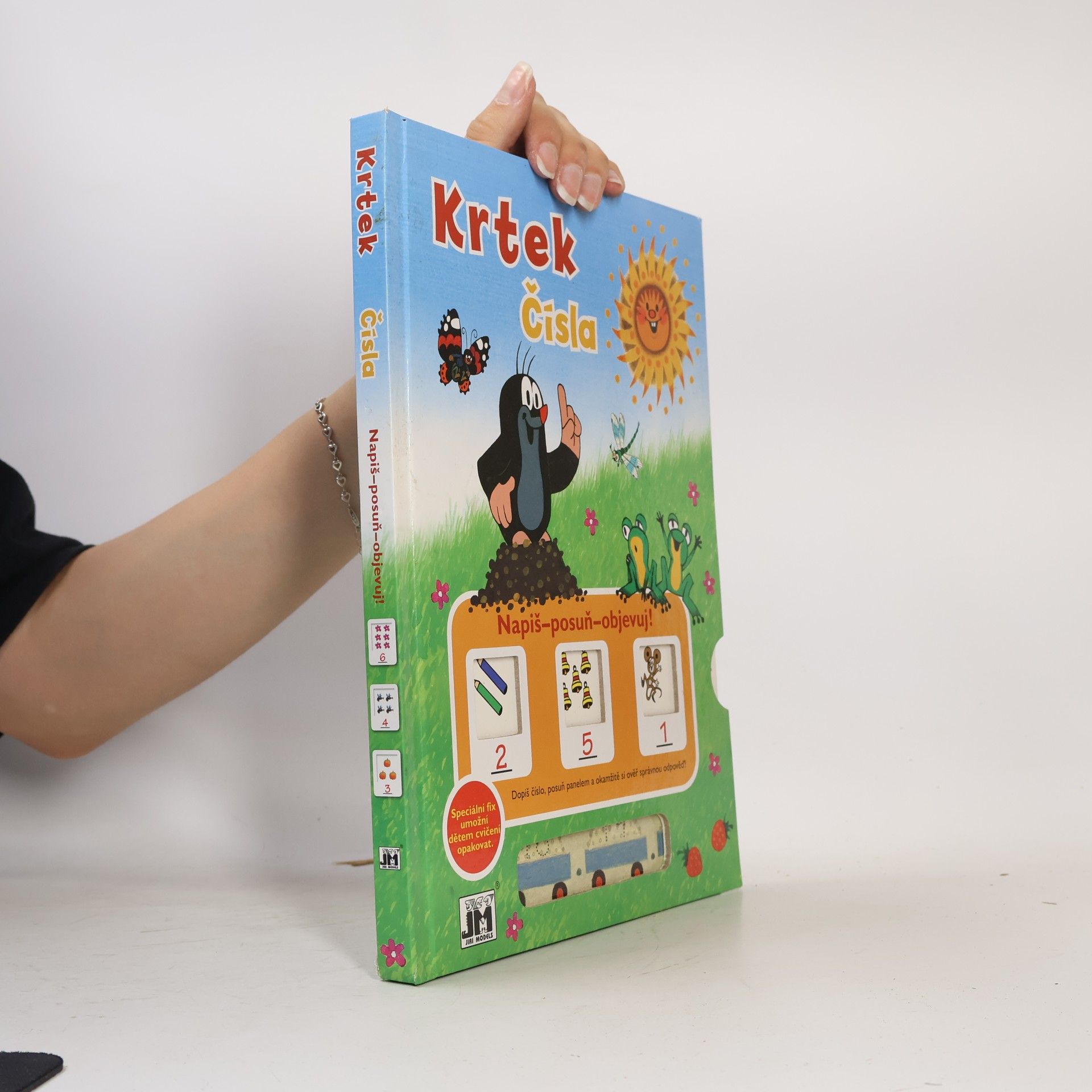 a.s. JIRI MODELS Krtek Napiš-posuň-objevuj! Čísla
