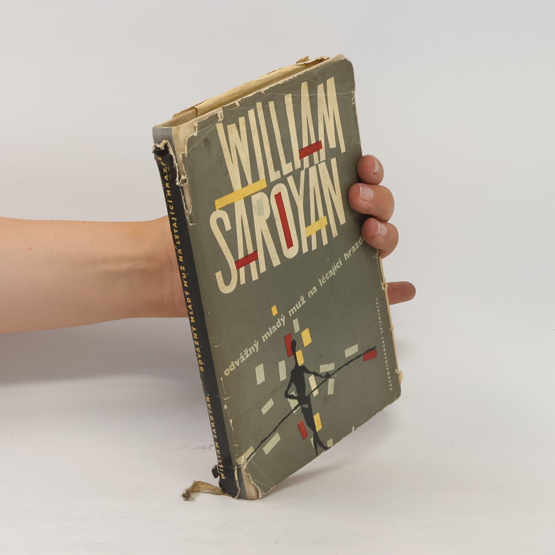 William peneyan Odvážný mladý muž na létající hrazdě
