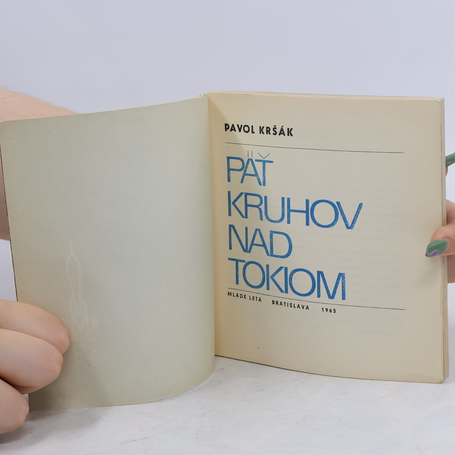 Pavol Kršák Pät kruhov nad Tokiom