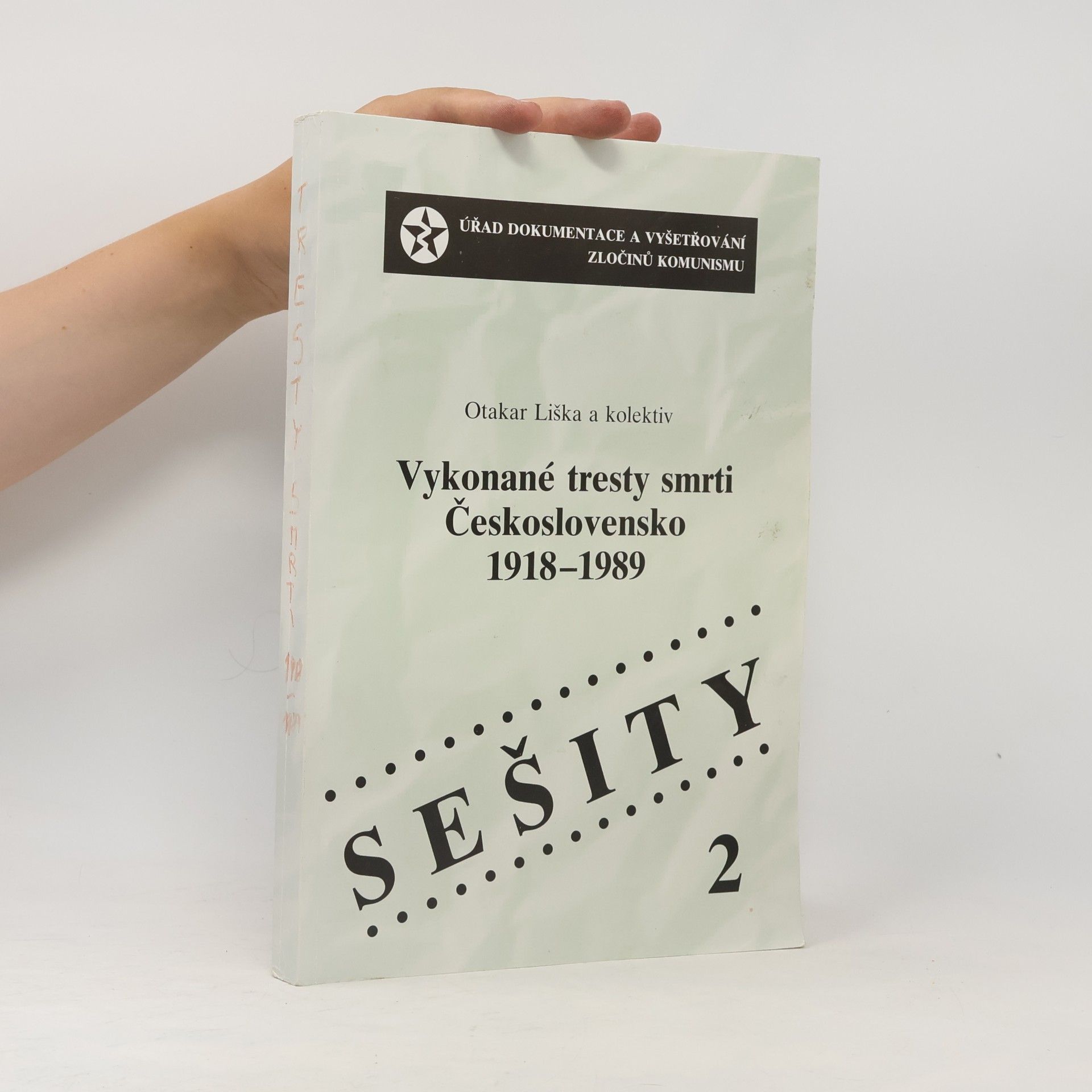 Otakar Liška Vykonané tresty smrti, Československo 1918-1989