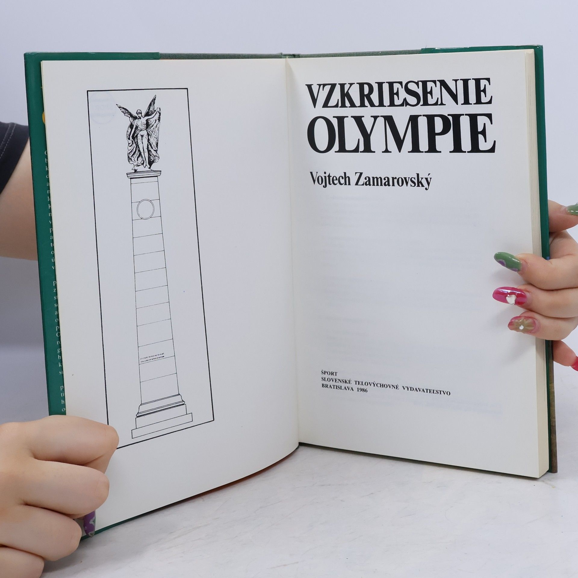 Vojtěch Zamarovský Vzkriesenie Olympie