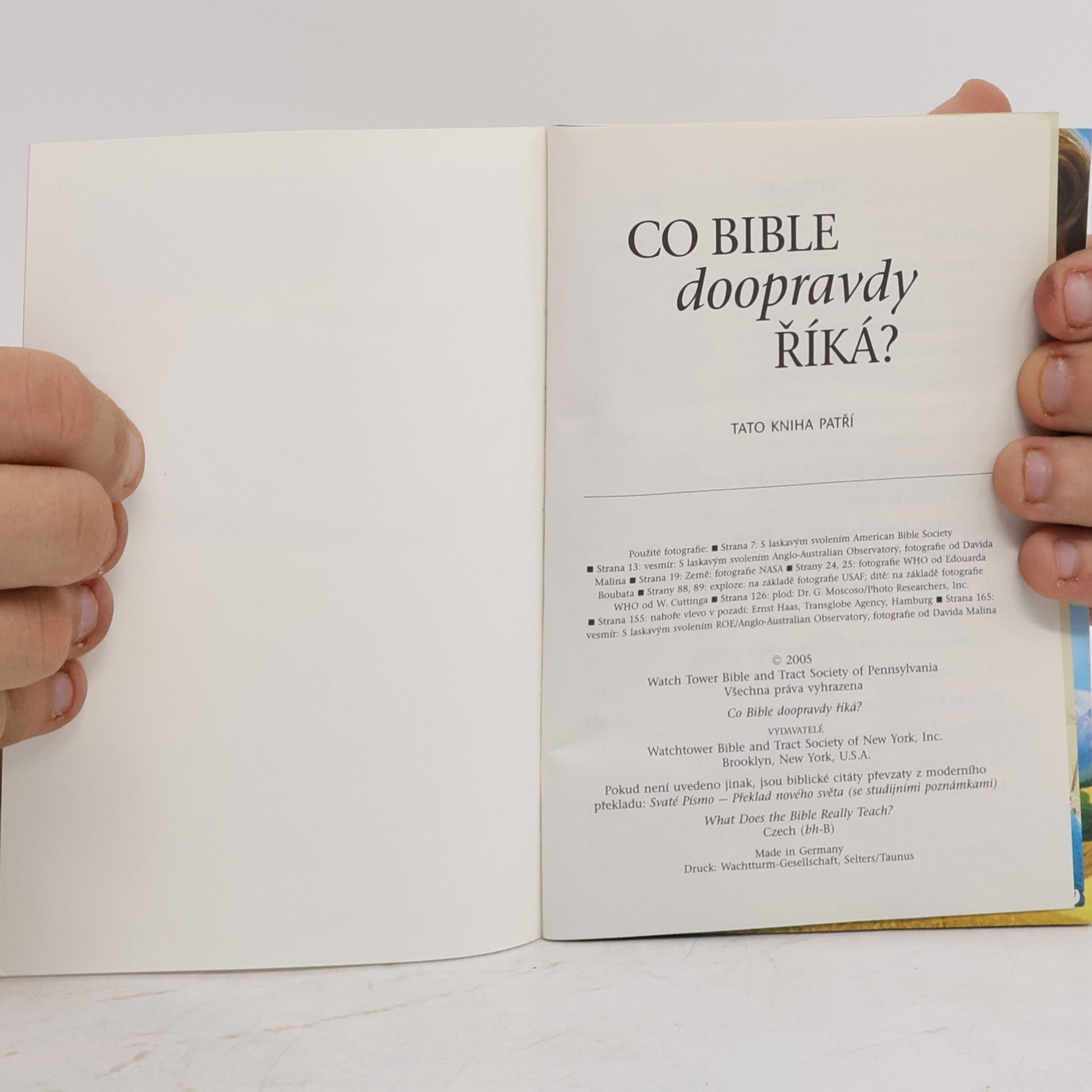 kolektiv Co Bible doopravdy říká?