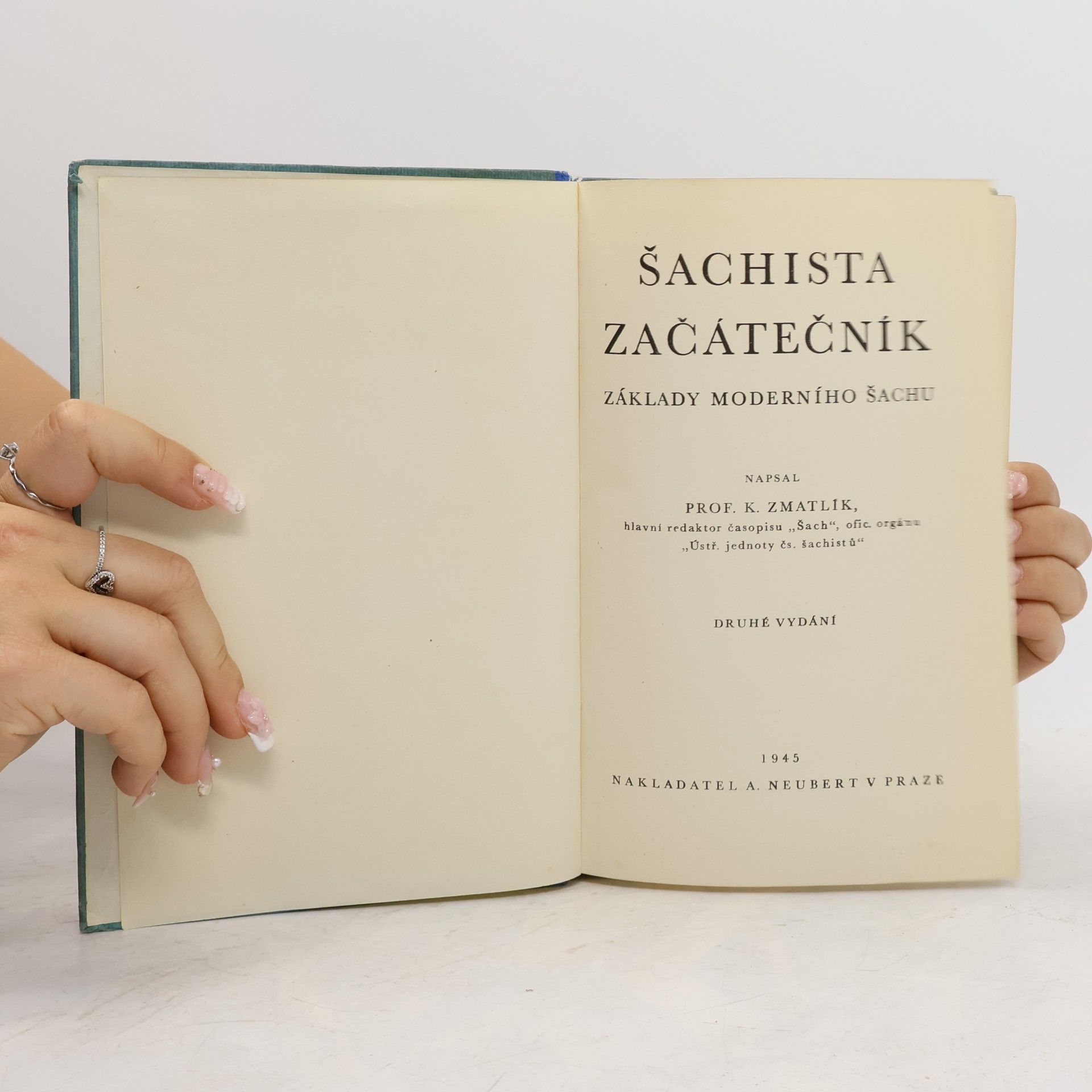 F. Zmatlík Šachista začátečník