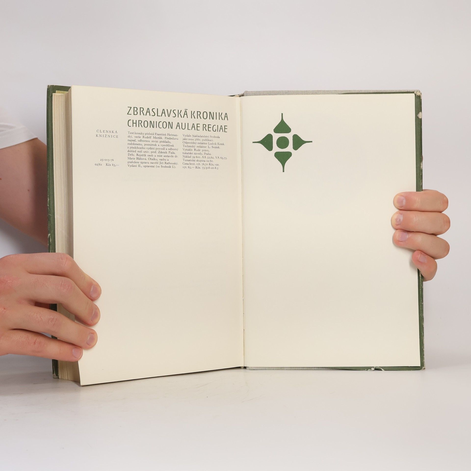 kolektiv Zbraslavská kronika. Chronicon aulae regiae