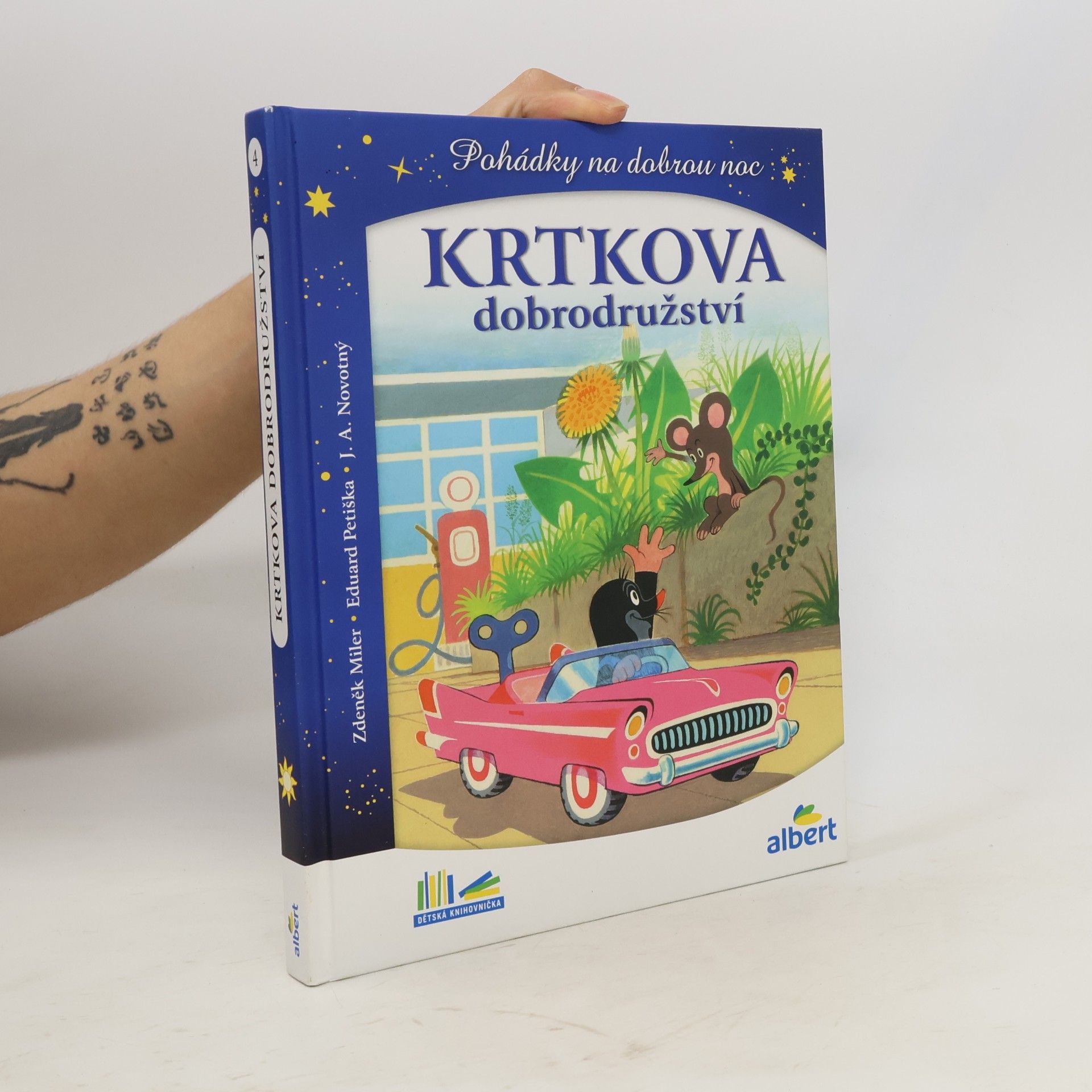 J. A. Novotný Krtkova dobrodružství : pohádky na dobrou noc