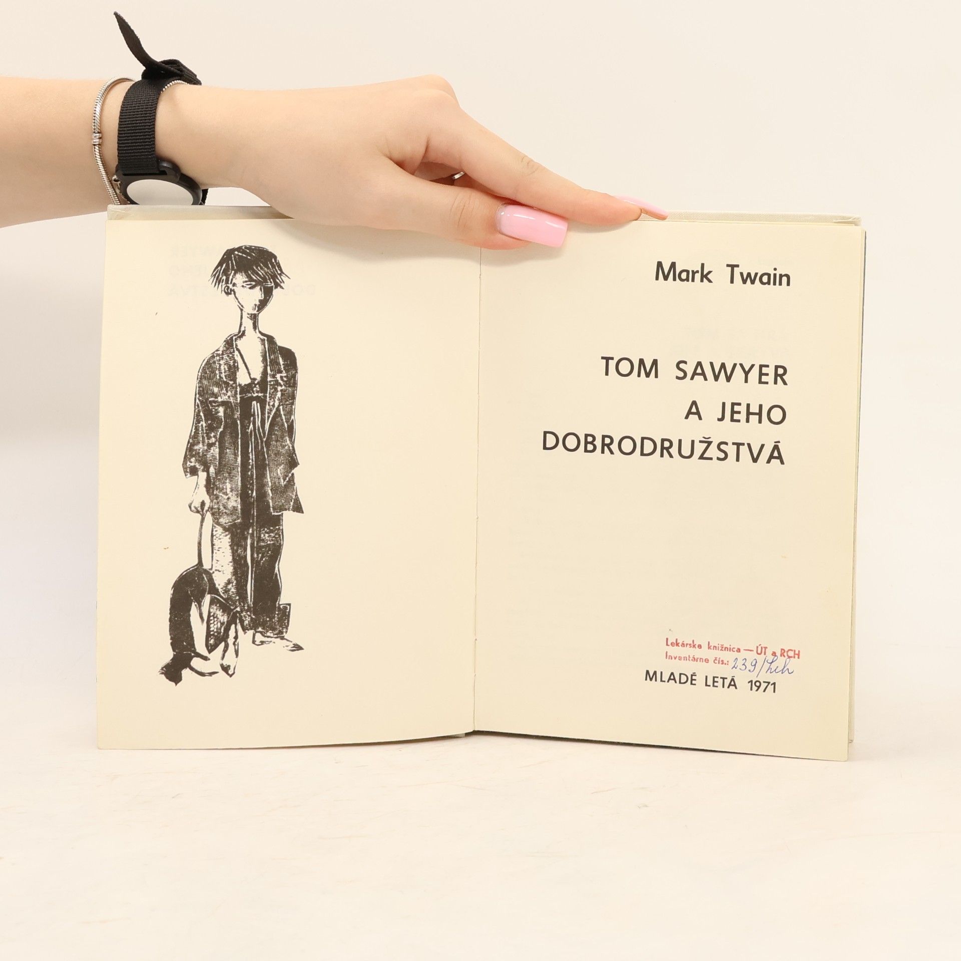 Mark Twain Tom Sawyer a jeho dobrodružstvá
