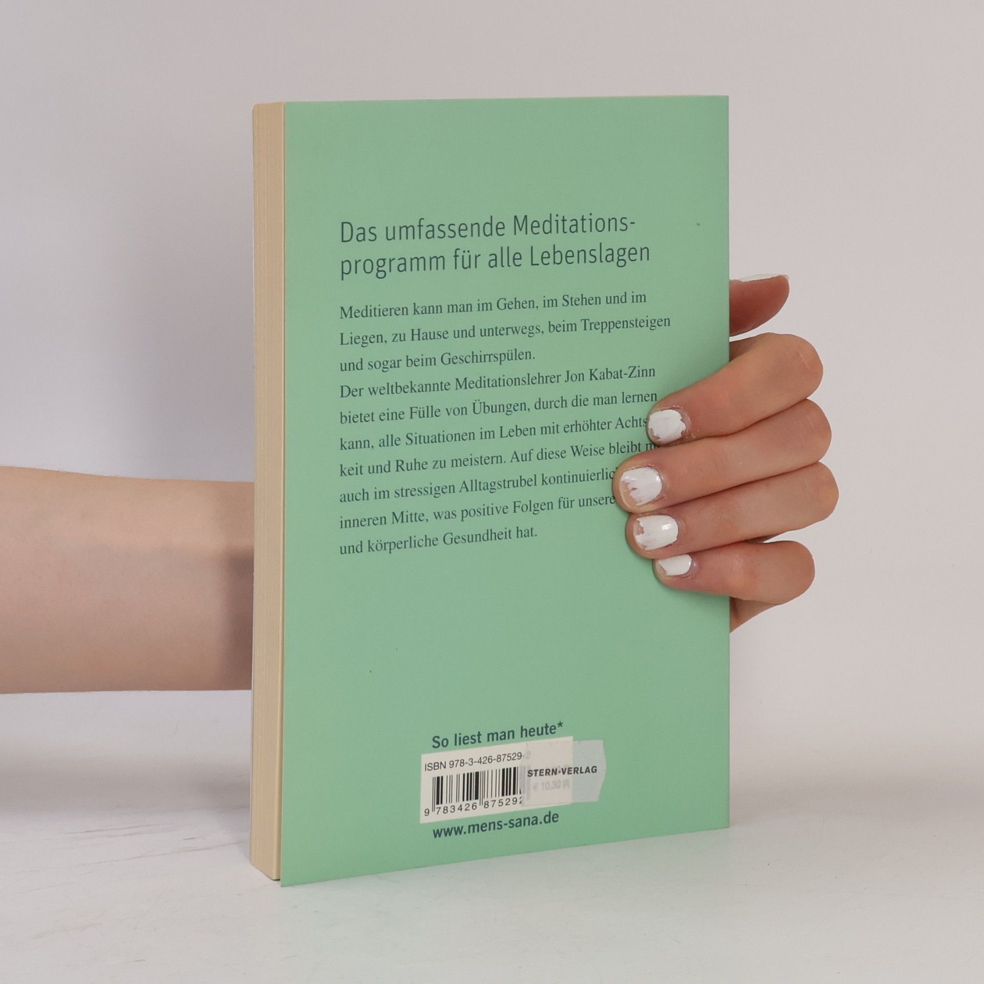 Jon Kabat-Zinn Im Alltag Ruhe finden