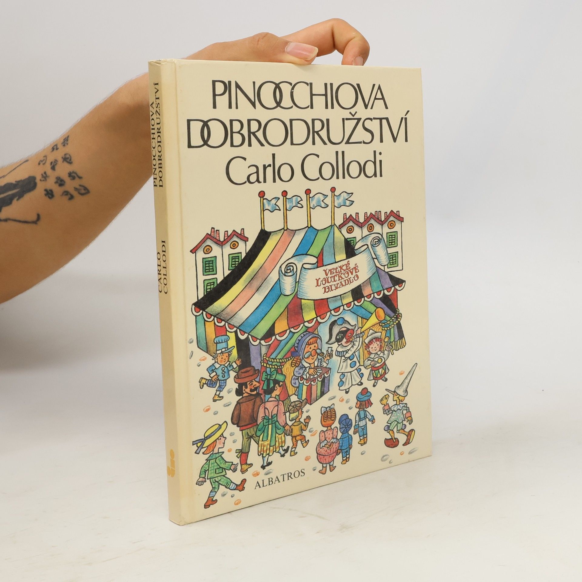 Carlo Collodi Pinocchiova dobrodružství