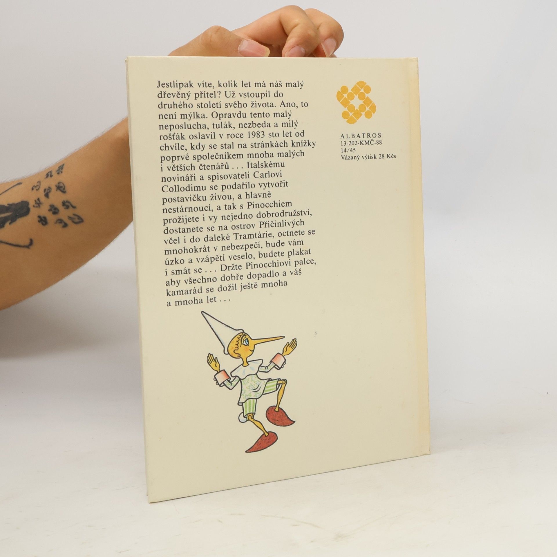 Carlo Collodi Pinocchiova dobrodružství