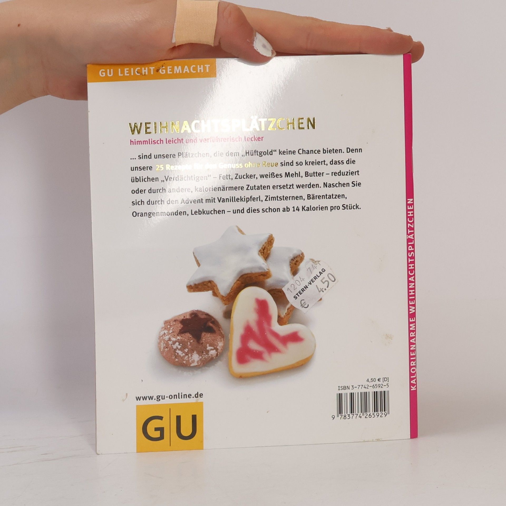 Christa Schmedes Kalorienarme Weihnachtsplätzchen zum Naschen