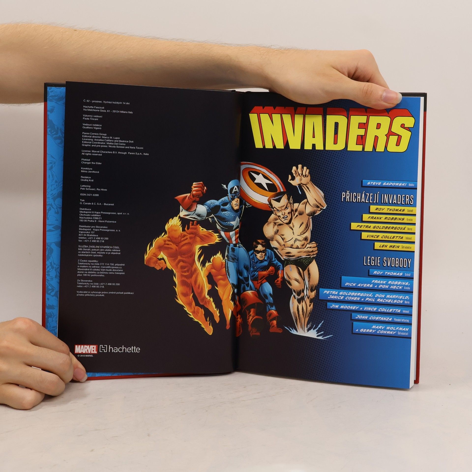 Various authors Nejmocnější hrdinové Marvelu 62. Invaders