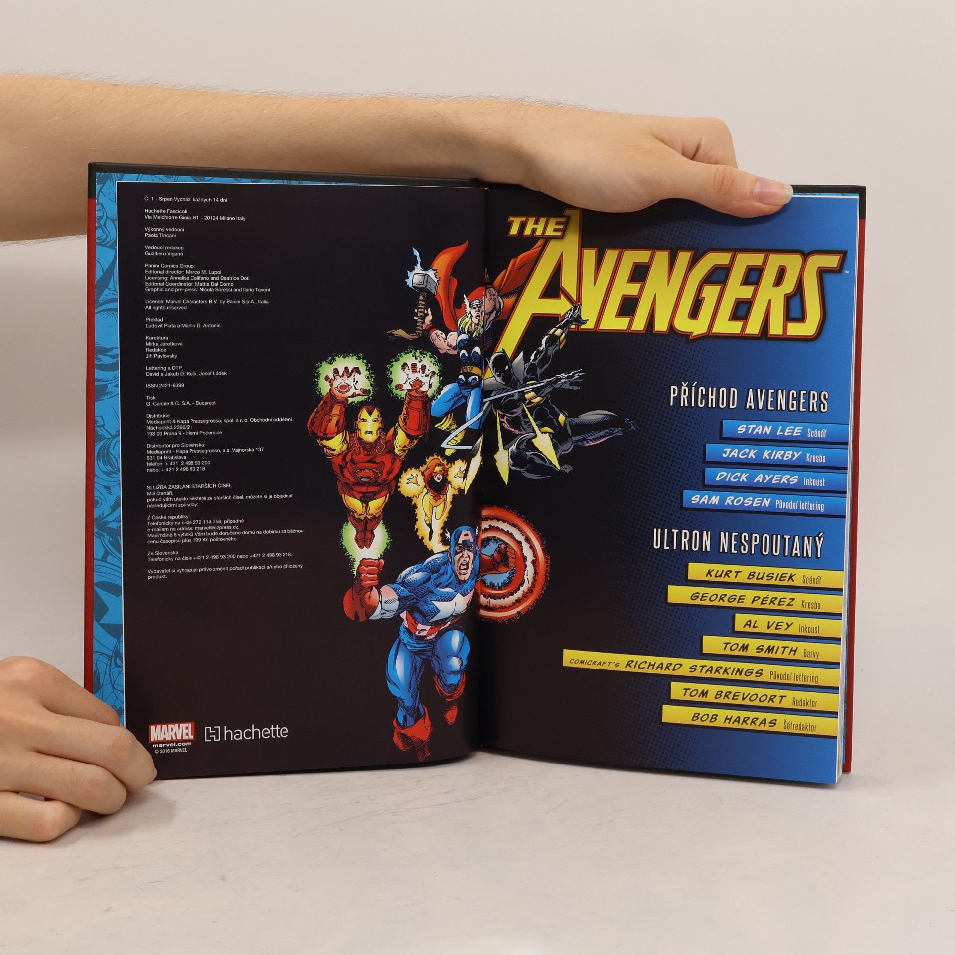 Various authors Avengers. Příchod Avengers. Ultron nespoutaný