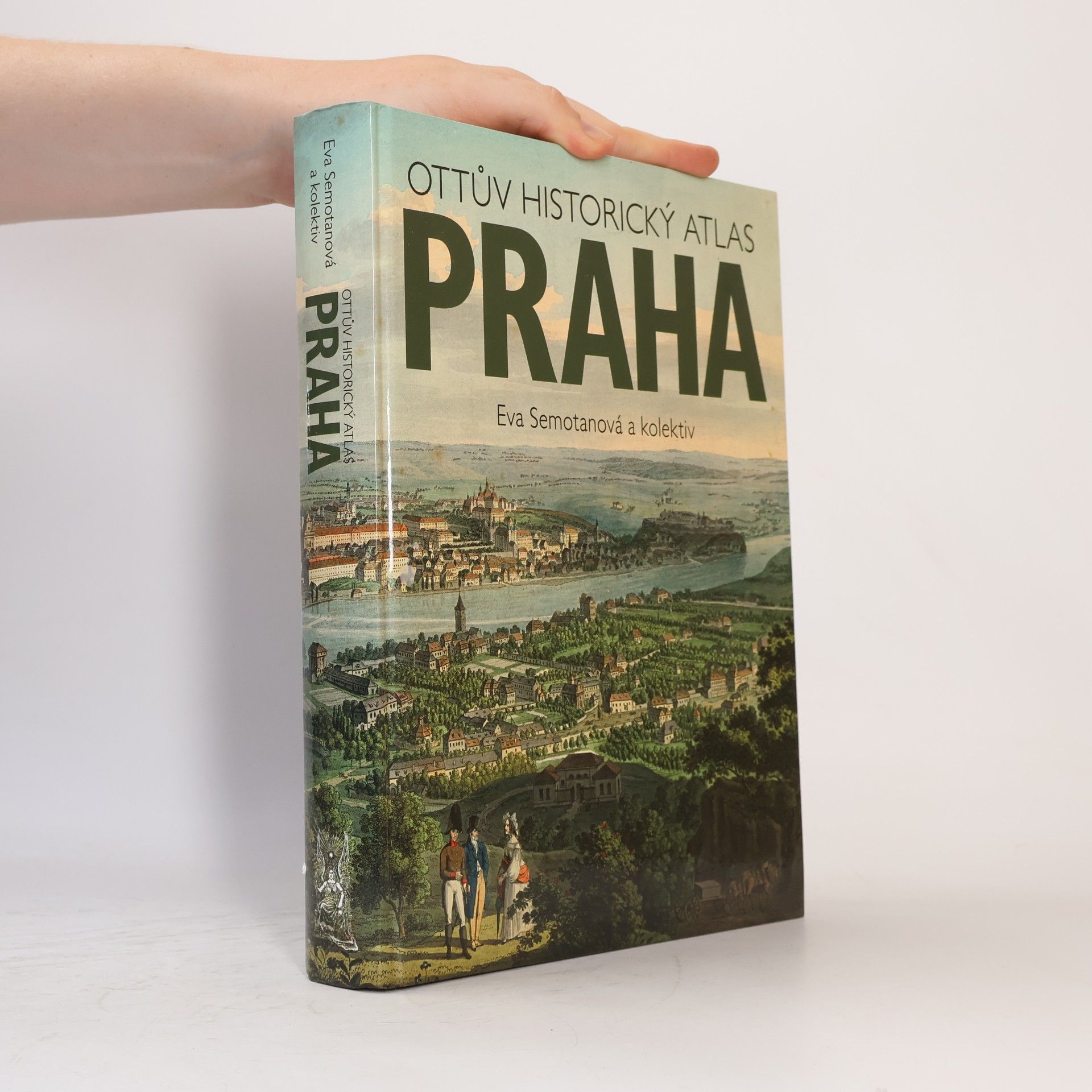 Eva Semotanová Ottův historický atlas. Praha