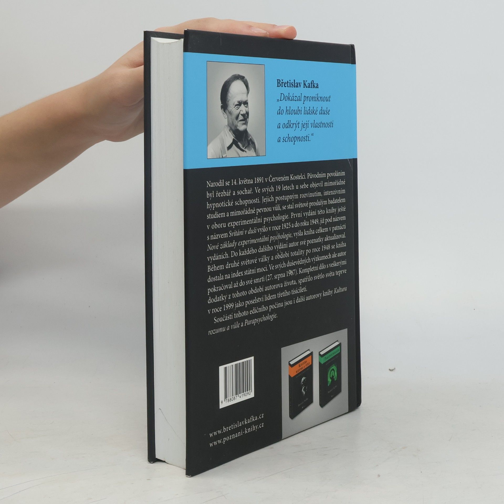 Břetislav Kafka Nové základy experimentální psychologie