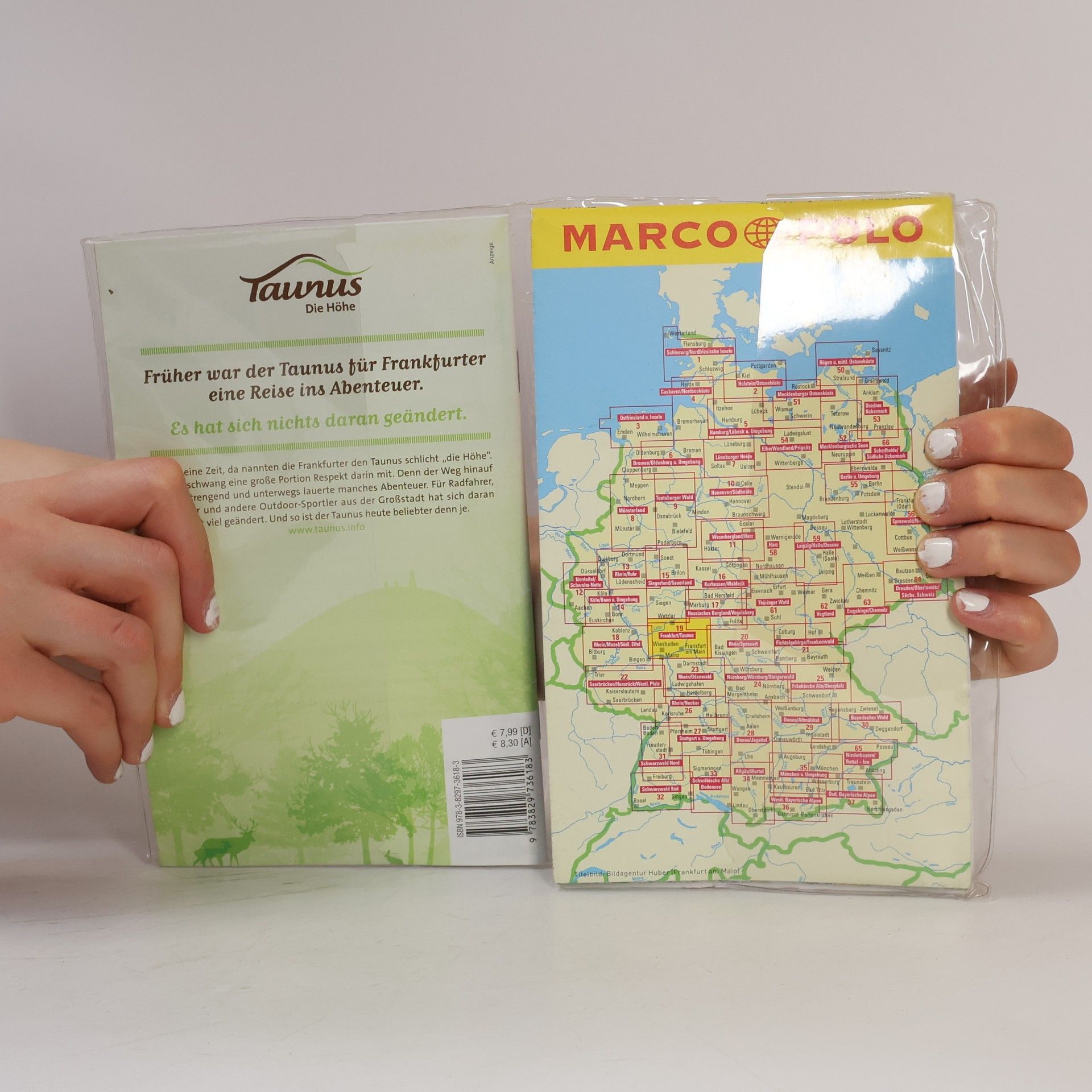 MARCO POLO: Die Freizeitkarte Frankfurt / Taunus