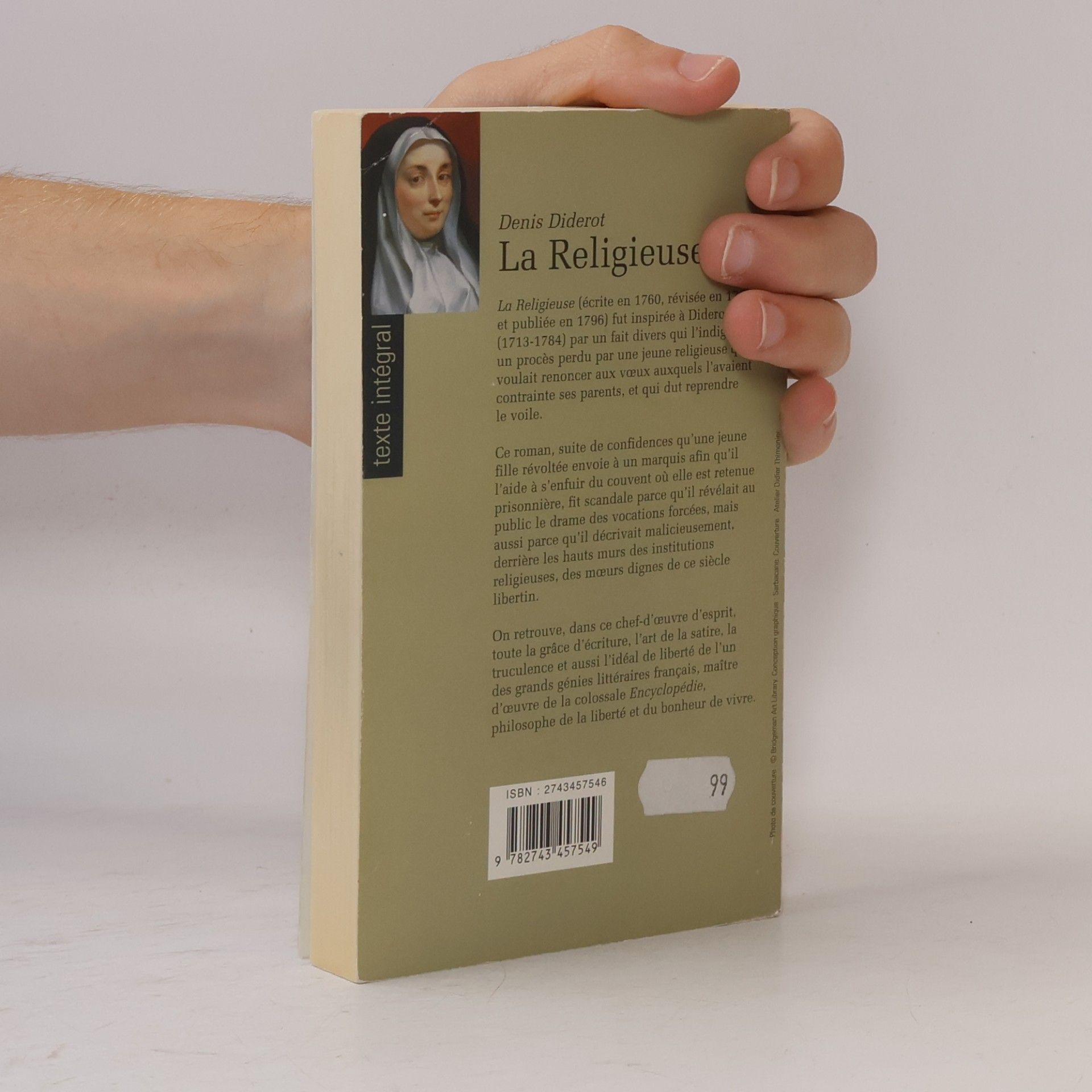 Denis Diderot La Religieuse