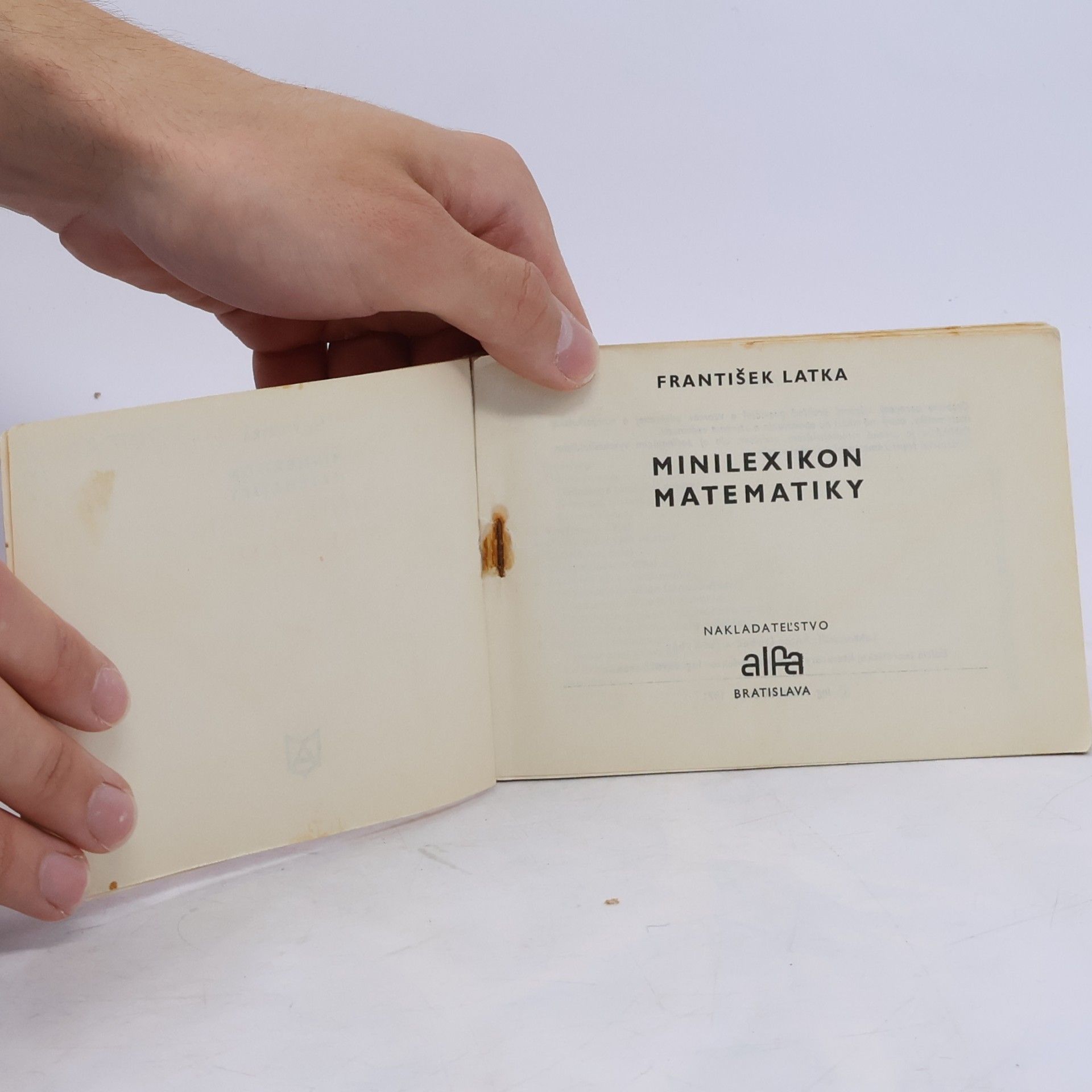 František Latka Minilexikon matematiky