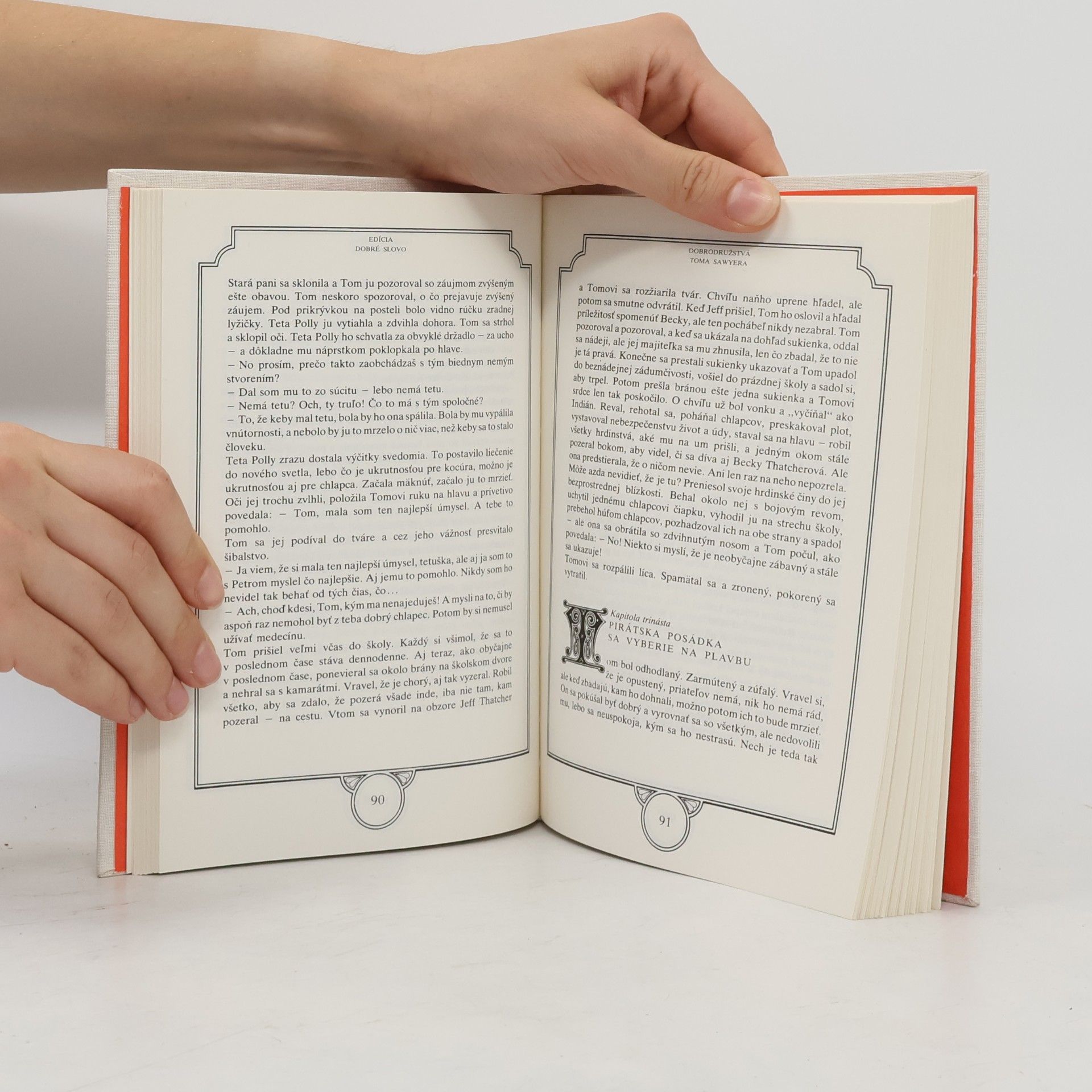 Mark Twain Dobrodružstvá Toma Sawyera
