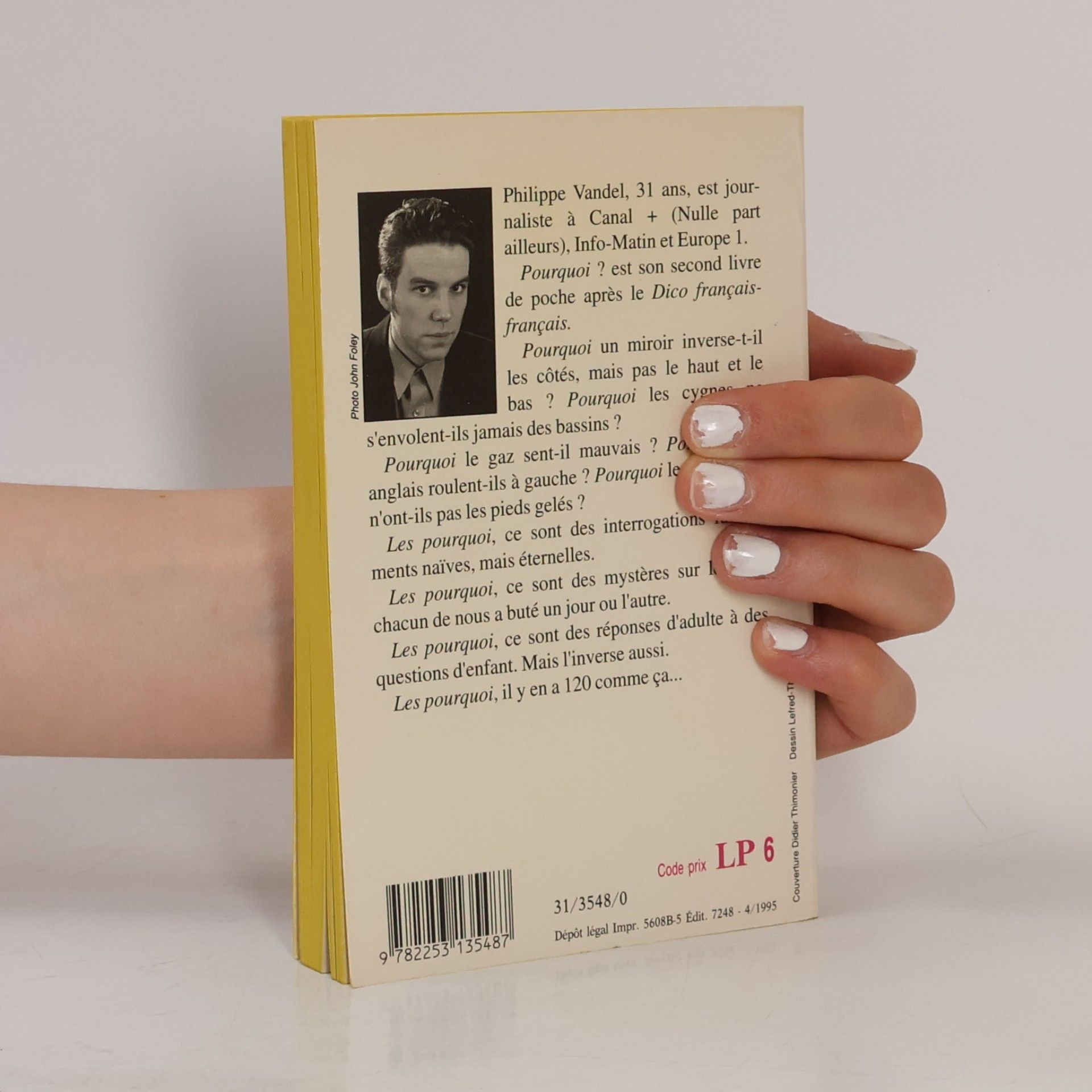 Philippe Vandel Pourquoi: Le livre des pourquoi LP 6