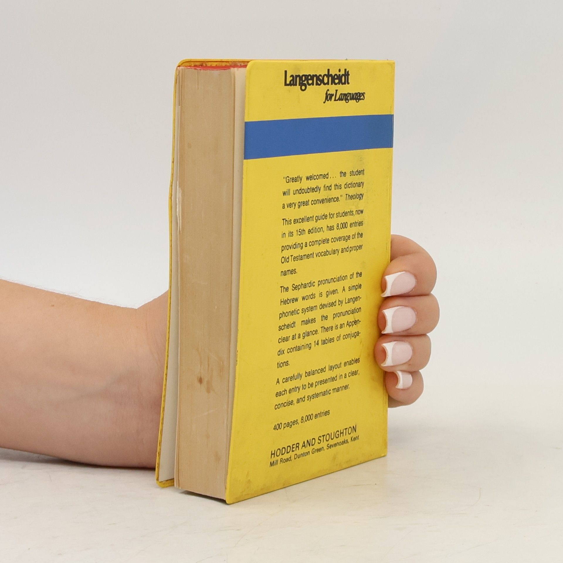 Karl Feyerabend Langenscheidt Pocket Hebrew Dictionary Hebrew-English