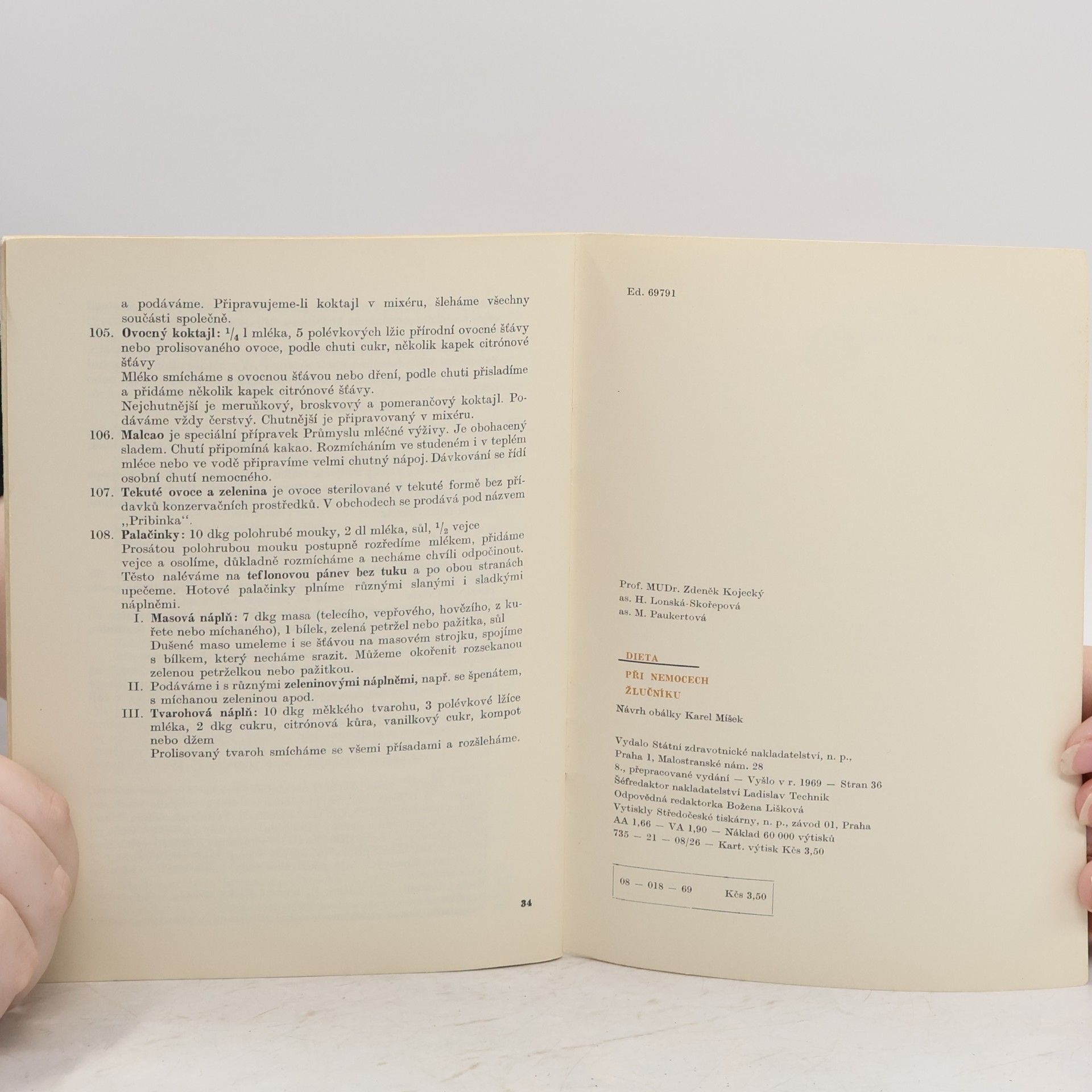 Various authors Dieta při nemocech žlučníku