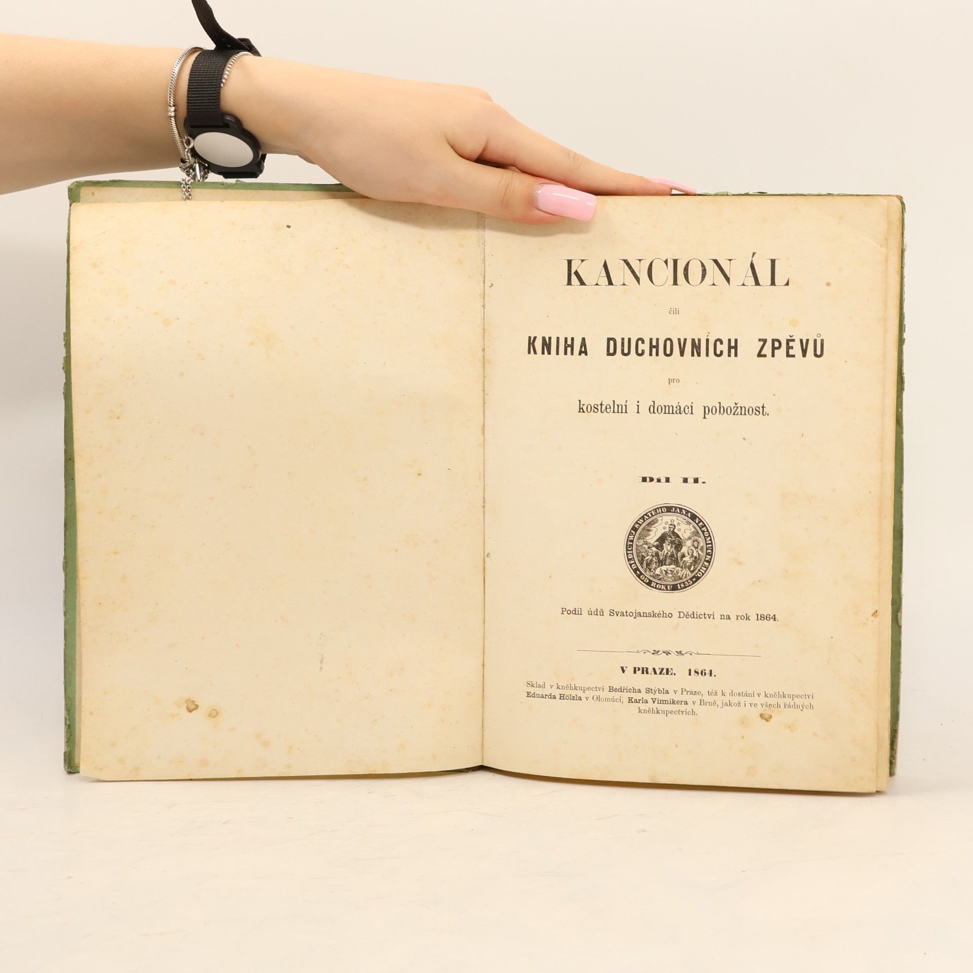 Autorenkollektiv Kancionál čili kniha duchovních zpěvů pro kostelní i domácí pobožnost. Díl II.